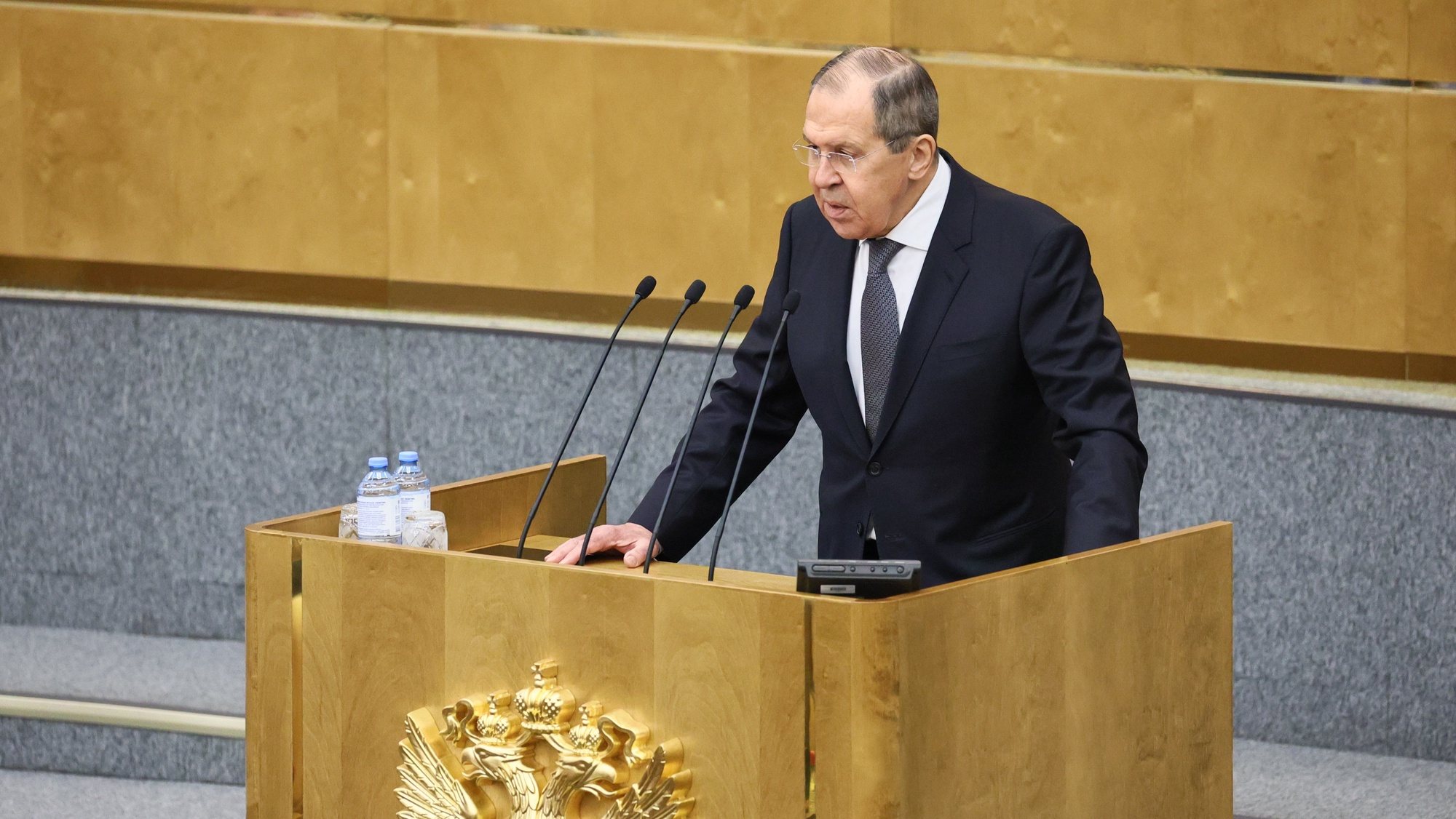 Ministro dos Negócios Estrangeiro russos, Sergey Lavrov