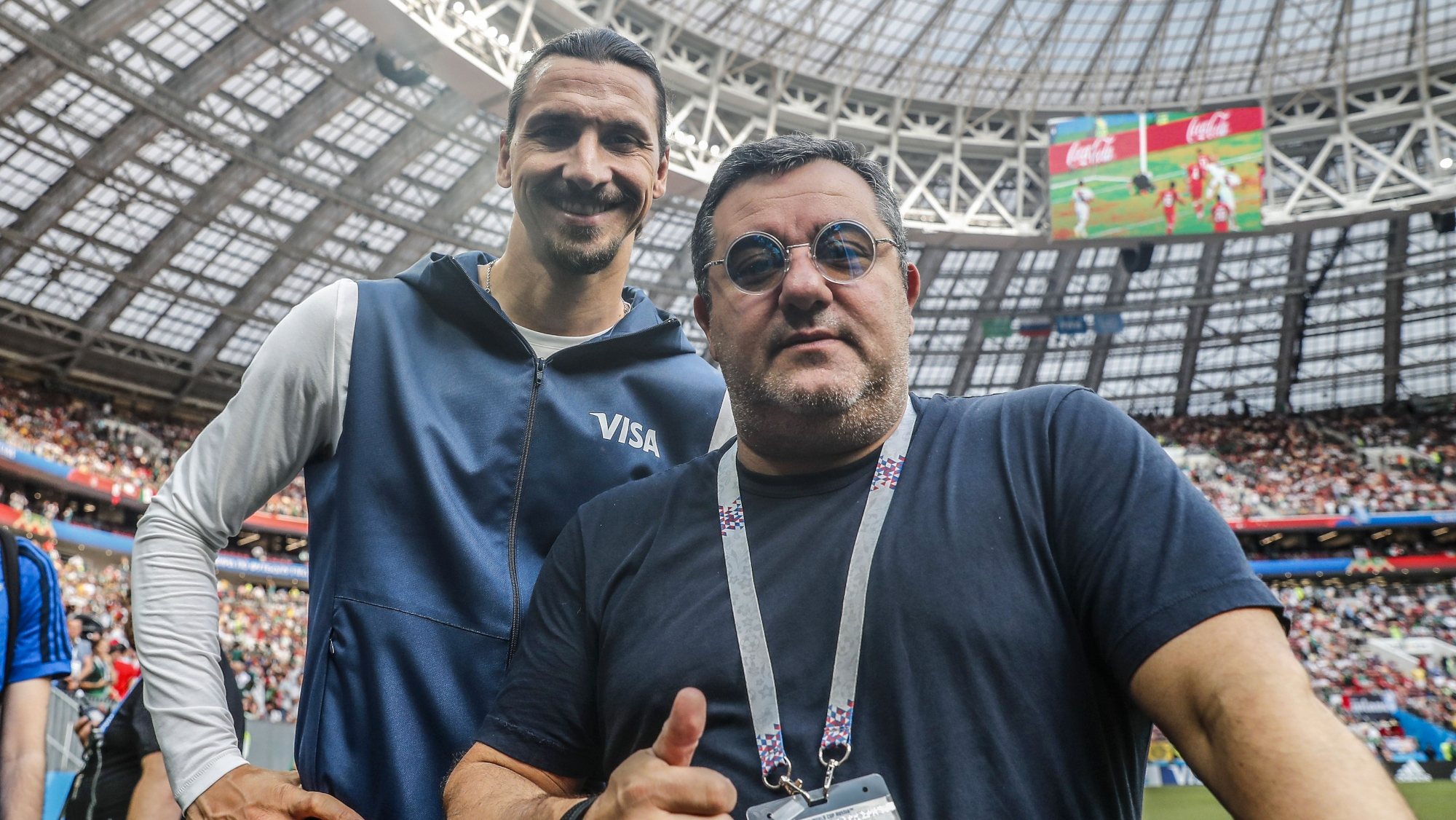 Mino Raiola é há vários anos o agente e um dos melhores amigos de Zlatan Ibrahimovic