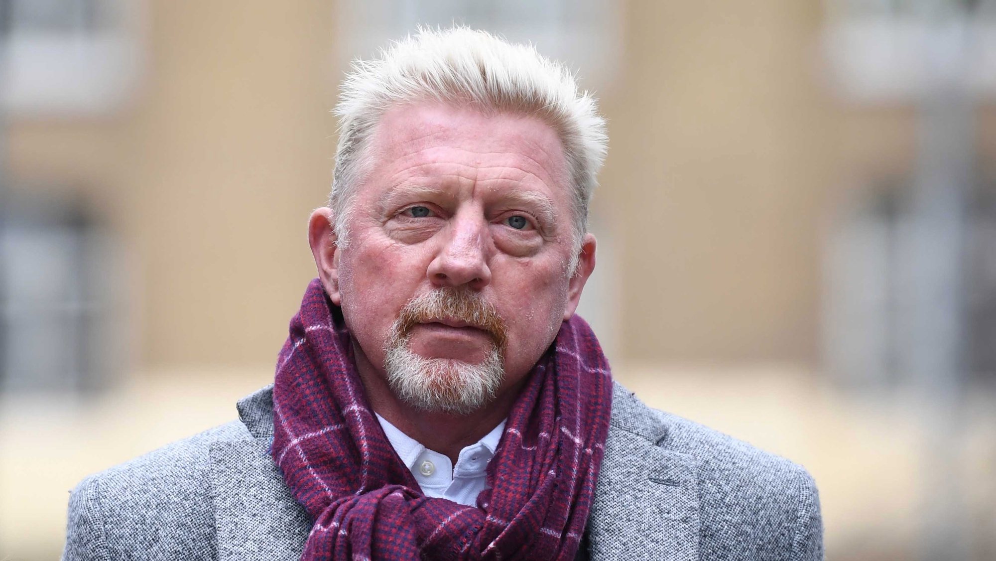 epa09877892 Former tennis Champion and sports commentator Boris Becker arrives at Southwark Crown Court in London, Britain, 08 April 2022. Becker is in court after declaring bankruptcy. The six-time Grand Slam champion is accused of having &#039;acted dishonestly&#039; when he failed to hand over trophies and medals, including his Wimbledon titles, to pay off his debts, the court heard on 21 March. Becker was declared bankrupt in June 2017.  EPA/NEIL HALL
