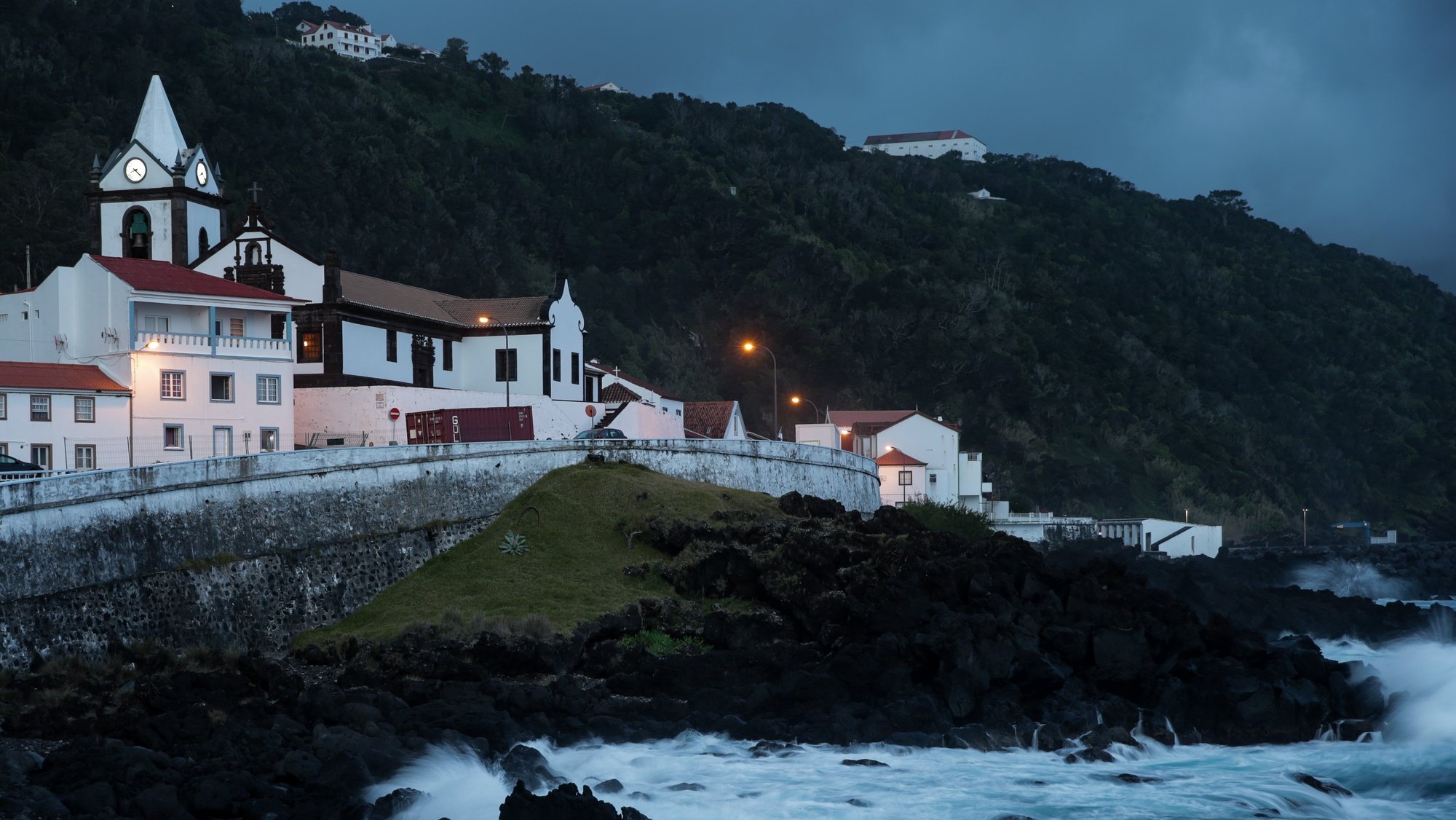 Vista geral da Calheta, ilha de São Jorge, Açores, Portugal. TIAGO PETINGA/LUSA