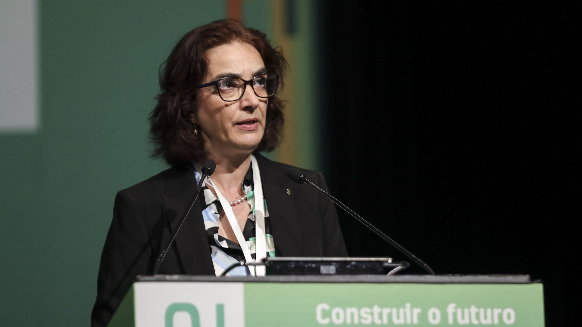 Ministra da Ciência, Tecnologia e Ensino Superior, Elvira Fortunato, intervém no Encontro Ciência 2022 a decorrer no Centro de Congressos de Lisboa, 16 de maio de 2022. MIGUEL A. LOPES/LUSA