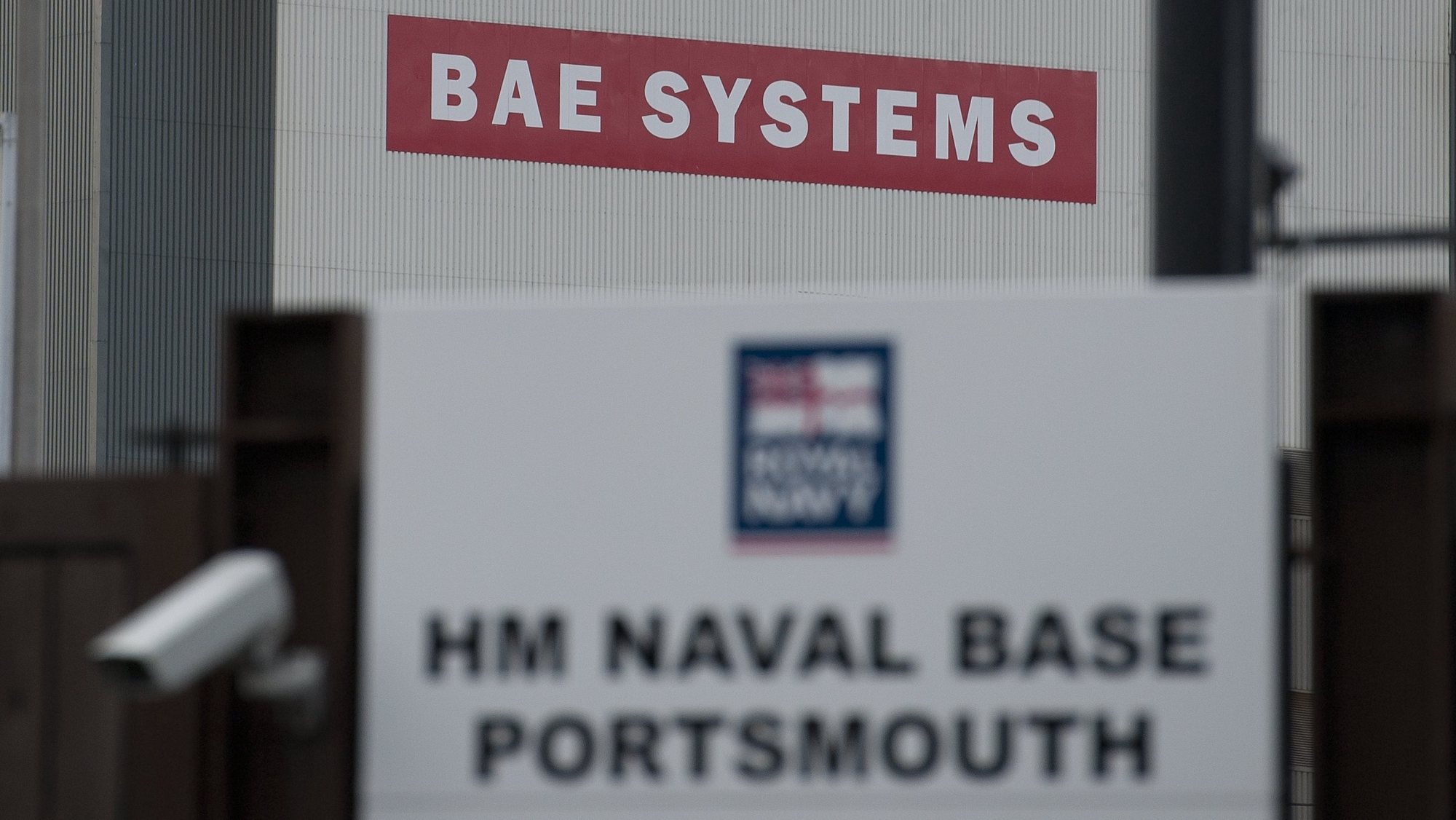 epa06591953 (FILE) - A building belonging to the British multinational defence, security and aerospace company BAE Systems, in the Royal Navy Base in Portsmouth, Britain, 09 November 2013 (issued 09 March 2018). Saudi Arabia has signed a memorandum of intent to buy 48 Typhoon fighter jets from British aerospace company BAE Systems. The deal was made during Crown Prince Mohammed bin Salman&#039;s three day visit to London.  EPA/WILL OLIVER
