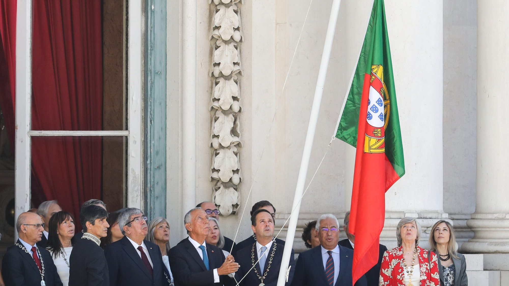 António Costa na cerimónia do 5 de outubro de 2018