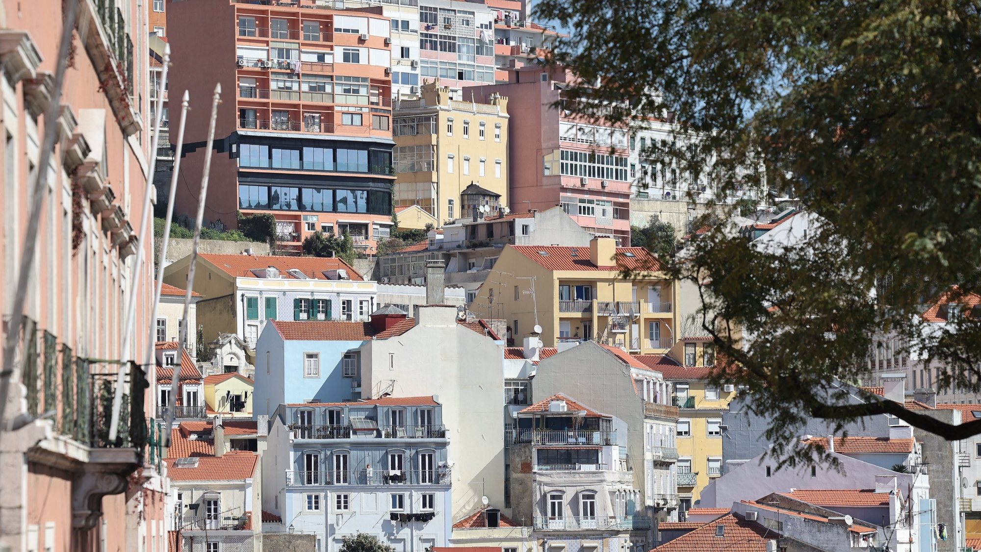 Prédios construidos em Lisboa, 03 de março de 2023. ANTÓNIO COTRIM/LUSA