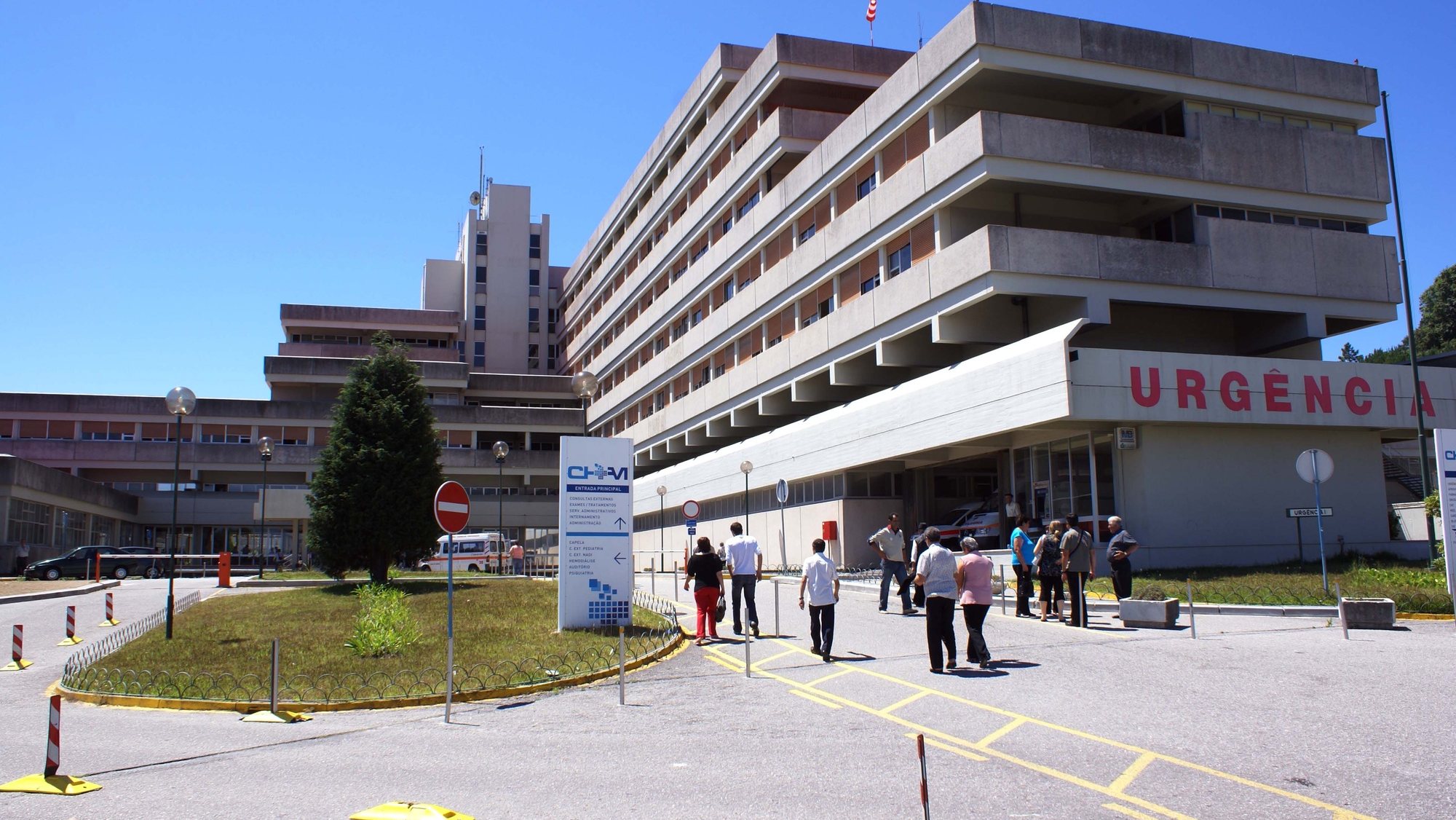Hospital Santa Luzia, em Viana do Castelo, 29 de Julho de 2008. FERNANDO MARTINS/LUSA