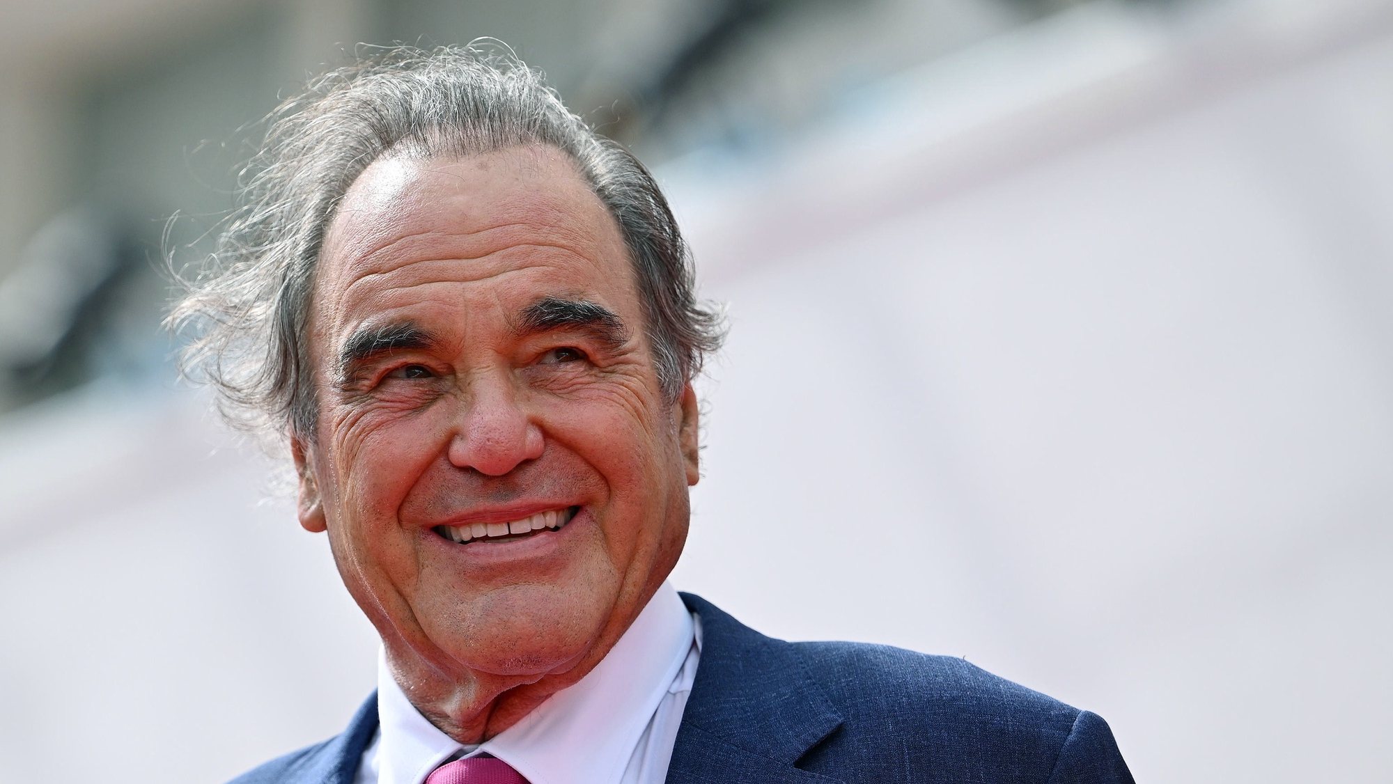 epa10173295 US filmmaker Oliver Stone arrives for the premiere of &#039;Nuclear&#039; during the 79th Venice Film Festival in Venice, Italy, 09 September 2022. The movie is presented out of competition at the festival running from 31 August to 10 September 2022.  EPA/ETTORE FERRARI