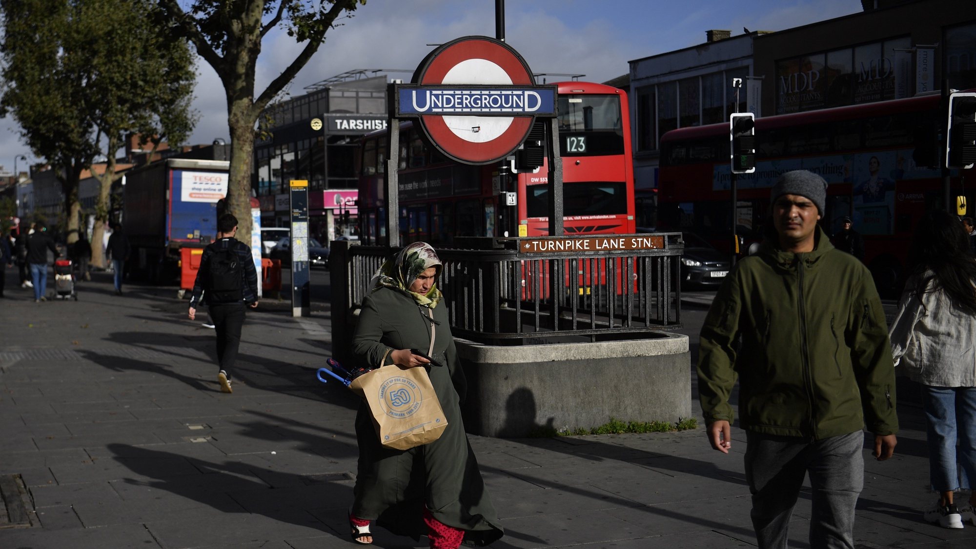 epa07957768 People pass an underground stop on Turnpike Lane in Haringey in London, Britain, 08 October 2019 (issued 29 October 2019). In the 2016 referendum, 75.6% of voters who turned out in the London Borough of Haringey chose to remain. Haringey is made up of some of the wealthiest and poorest areas in the UK. Less than 35% of Haringey is classed as White-British with the rest made up of European, Asian and Caribbean with large communities of Cypriot Greek and Turkish. After several days of discussions, the EU has named 31 January 2020 as the new date for the UK&#039;s withdrawal from the bloc, despite Prime Minister Boris Johnson insisting there would be no further delay beyond 31 October. With his options running out, Johnson has now pushed for a snap election to break the deadlock. Whatever happens, Johnson must achieve what his predecessor, Theresa May, found impossible: getting the deal through a bitterly divided House of Commons. The parliamentary rift, which has left the House at an impasse, illustrates the deep divide across much of the country since the UK chose to leave the EU. In the three years since the vote, British politicians have struggled to reach any sort of consensus on the most pressing issues surrounding Brexit. But political considerations aside, perhaps the biggest challenge facing the country is how to bridge the divide that has left the United Kingdom more disunited than ever.  EPA/NEIL HALL ATTENTION: This Image is part of a PHOTO SET