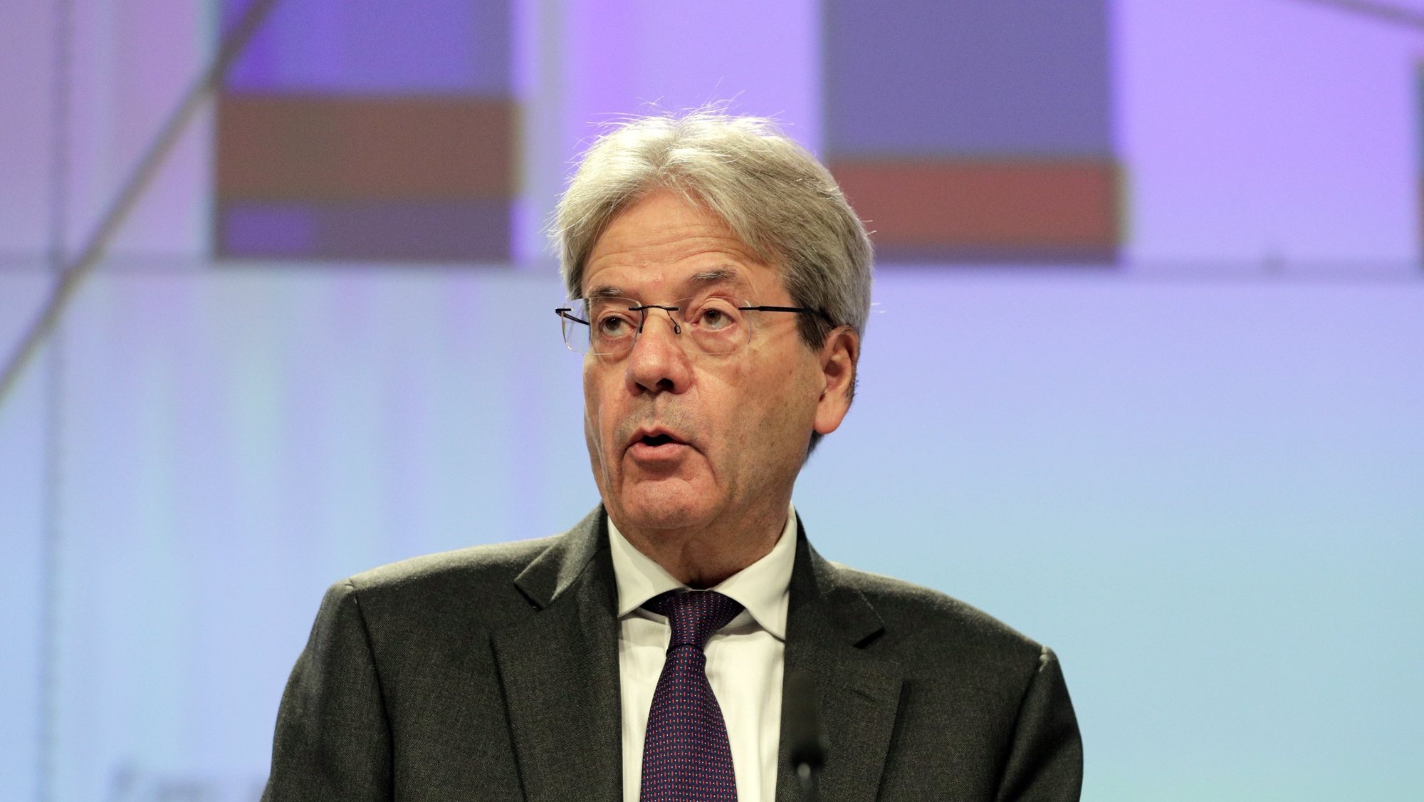 Comissário da UE, Paolo Gentiloni