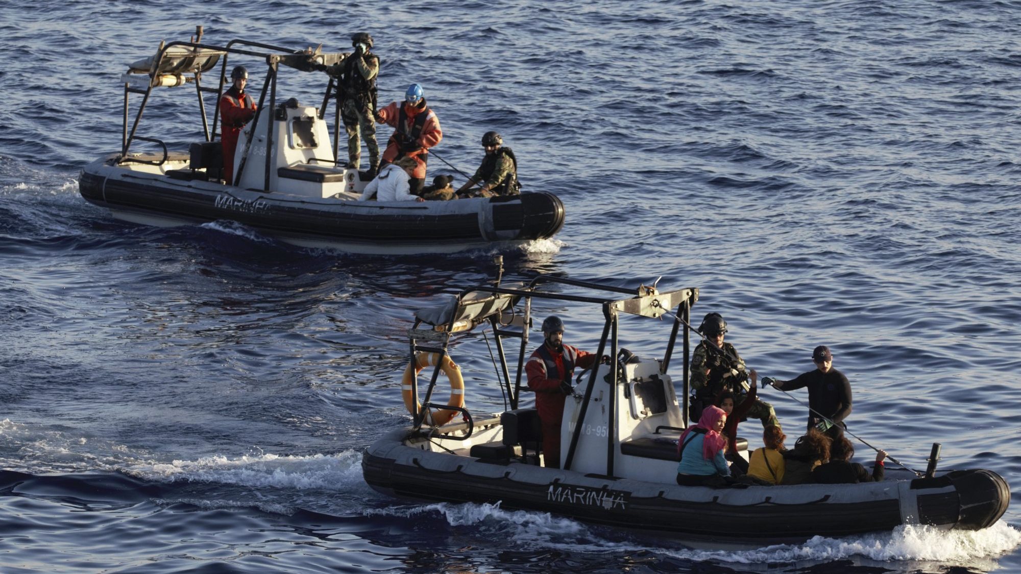 O EMGFA anunciou que o navio patrulha costeiro &quot;Mondego&quot; tinha participado, no sul de Espanha, na última semana, no resgate de 24 migrantes