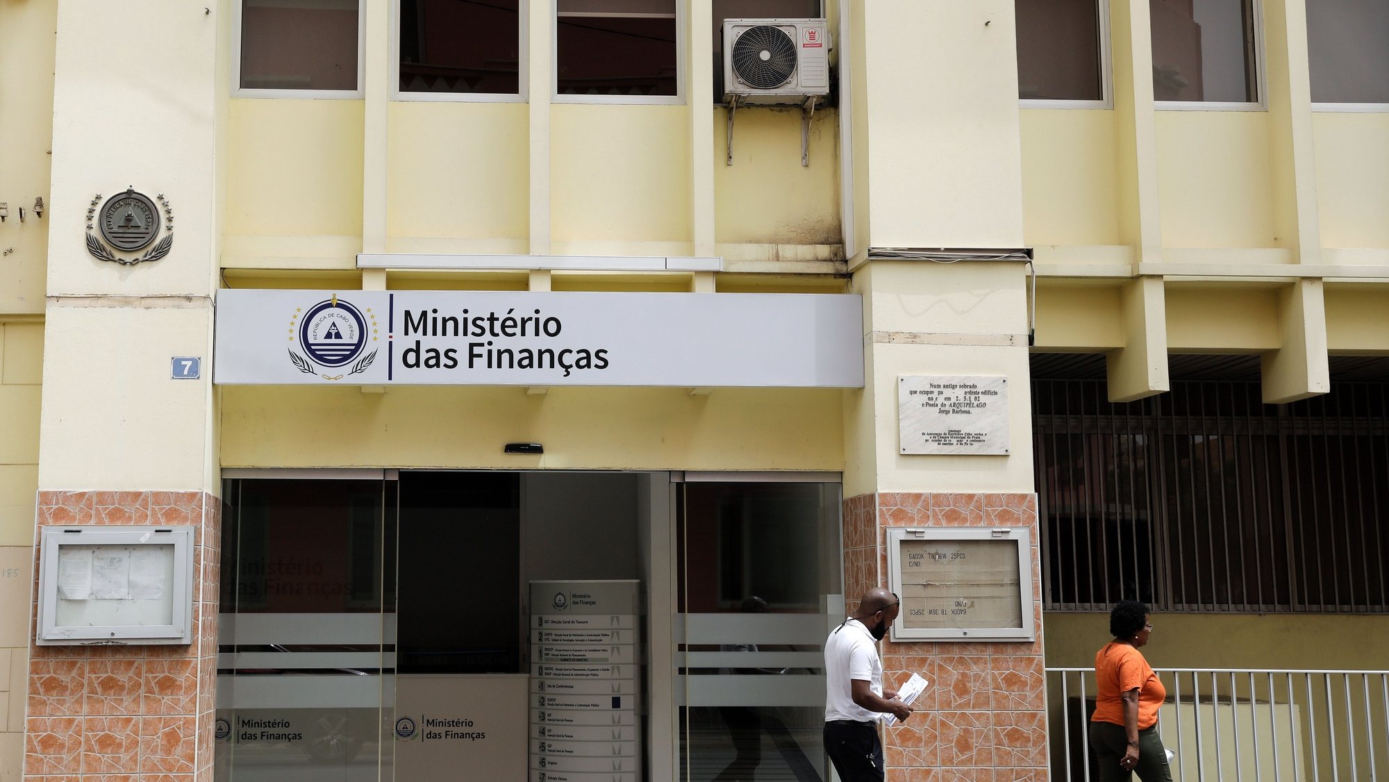 Ministério da Finanças ,Cidade da Praia, Cabo Verde, 14 de junho de 2019. ANTÓNIO COTRIM/LUSA