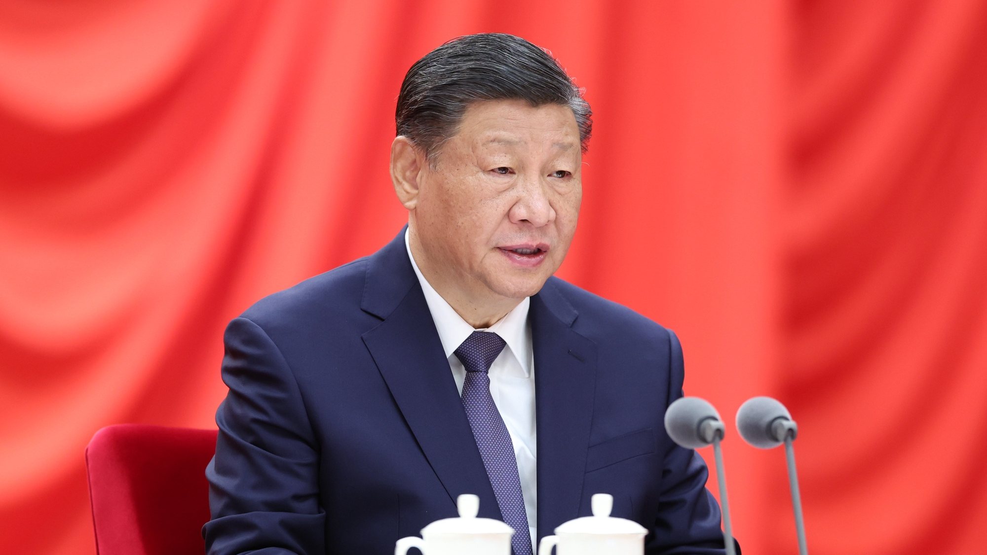 O encontro com o secretário-geral do Partido Comunista Chinês (PCC) não fazia parte da agenda do Fórum de Desenvolvimento da China e foi marcada separadamente