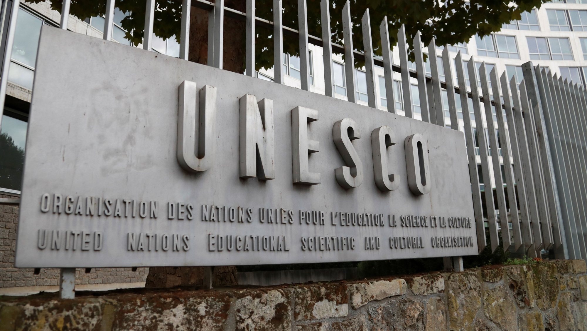 O logotipo da UNESCO