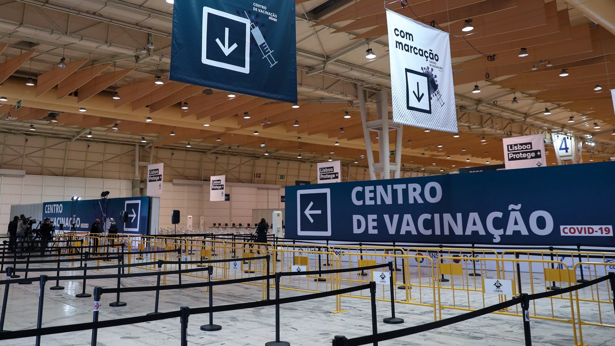 Novo Centro de Vacinação em Lisboa