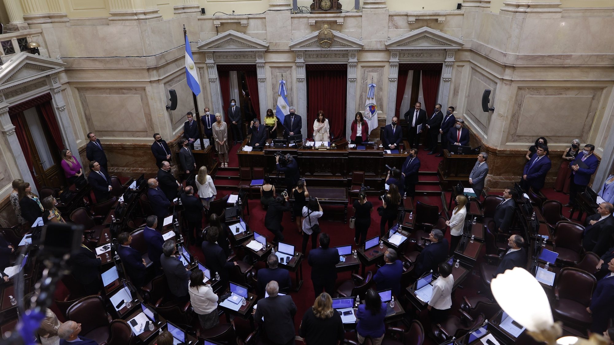 O Senado da Argentina decide quando ratificar o acordo com o FMI