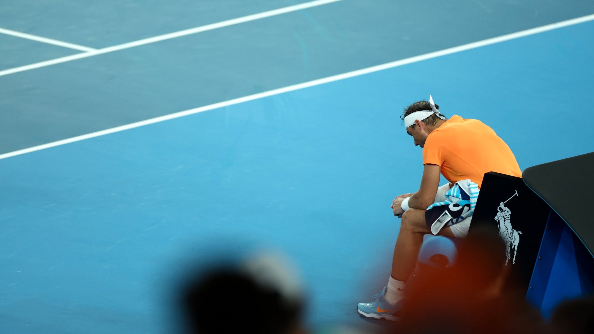 Rafa Nadal procurava defender o título conquistado em 2022 e aumentar para 23 o número de Grand Slams na carreira