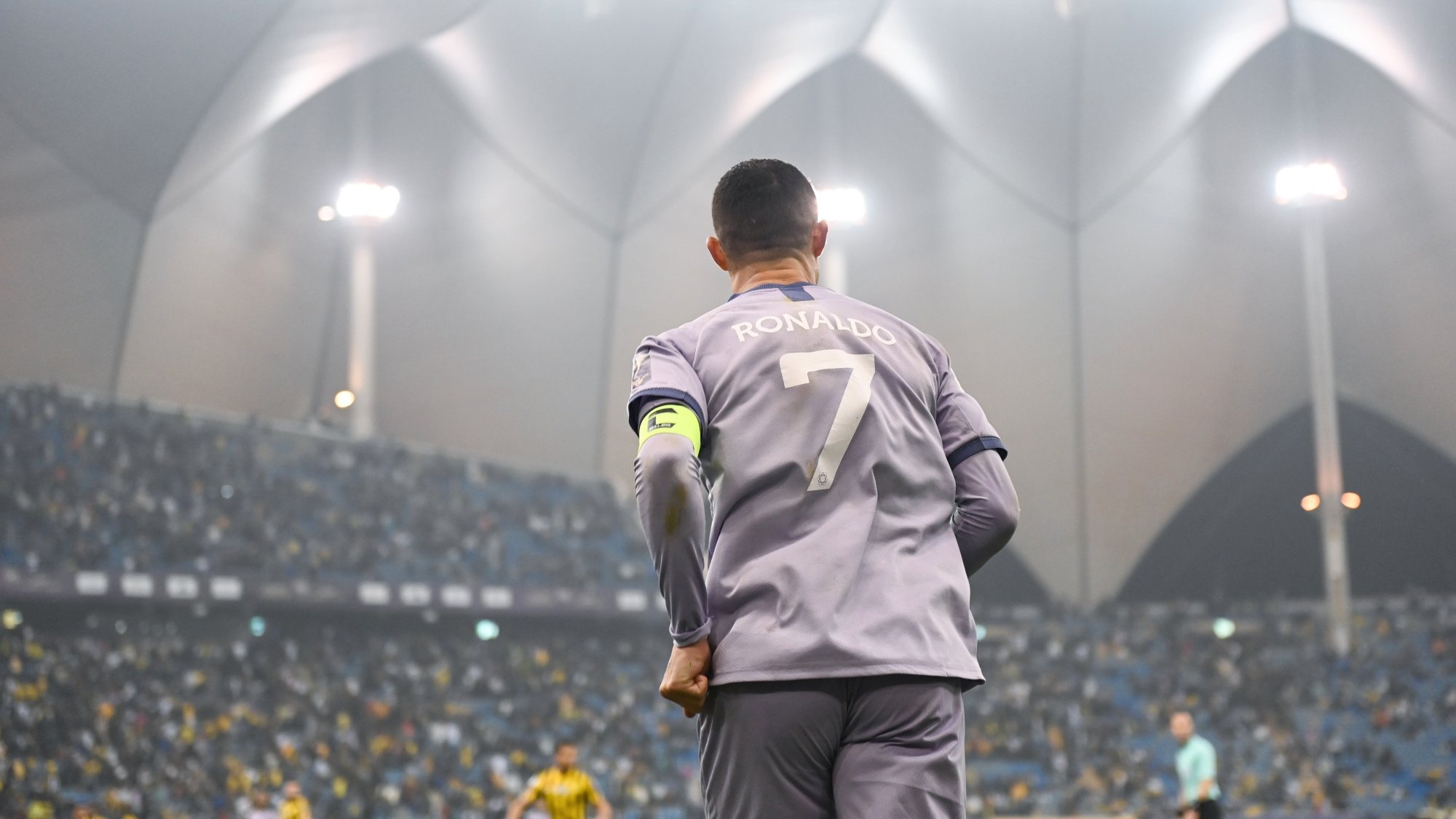 Ronaldo leva oito golos na Liga saudita, estando apenas a cinco do melhor marcador da prova e companheiro de equipa Anderson Talisca
