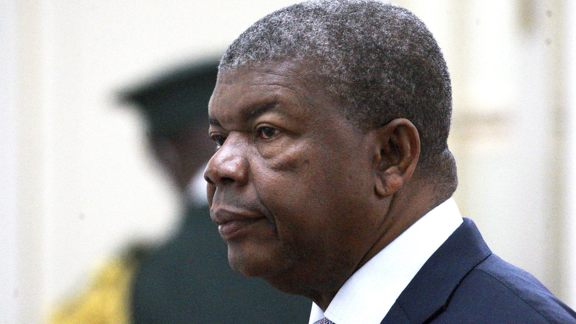 O Presidente da República de Angola, João Lourenço, durante a tomada de posse do novo gorverno no Palácio Presidencial, Luanda, 19 de setembro de 2022. AMPE ROGÉRIO/LUSA