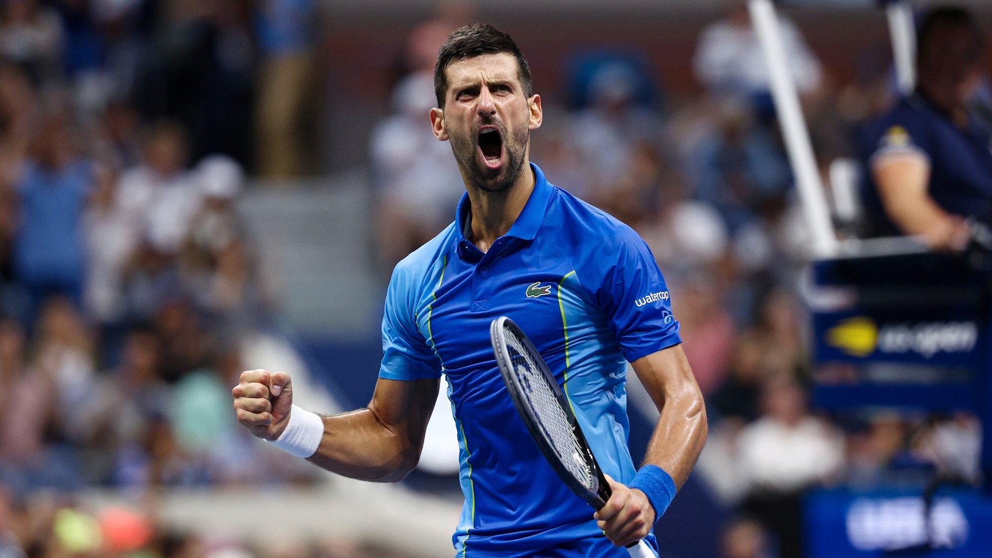 Novak Djokovic conquistou o terceiro Grand Slam do ano depois do Open da Austrália e de Roland Garros (onde foi o mais velho de sempre a ganhar)