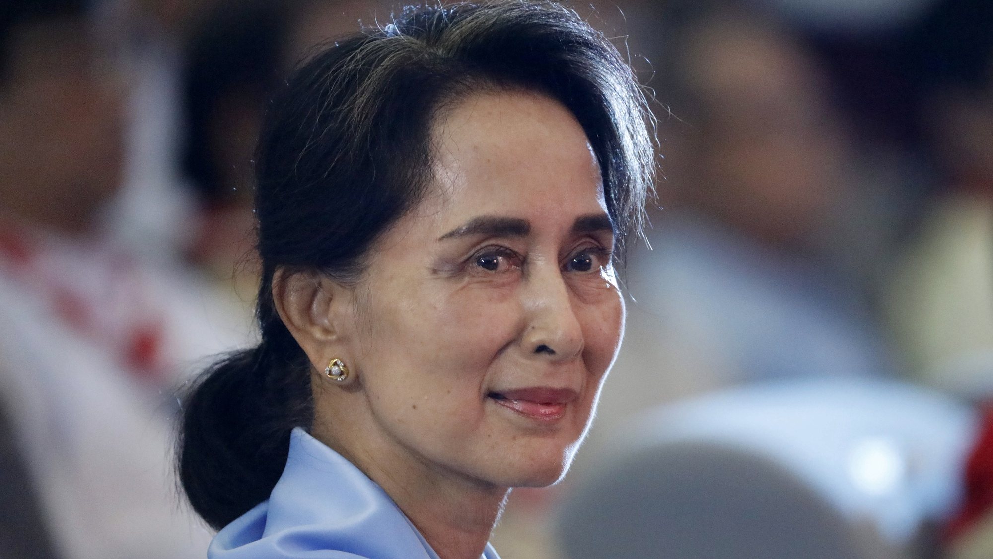 Aung San Suu Kyi, ex-dirigente civil do Myanmar