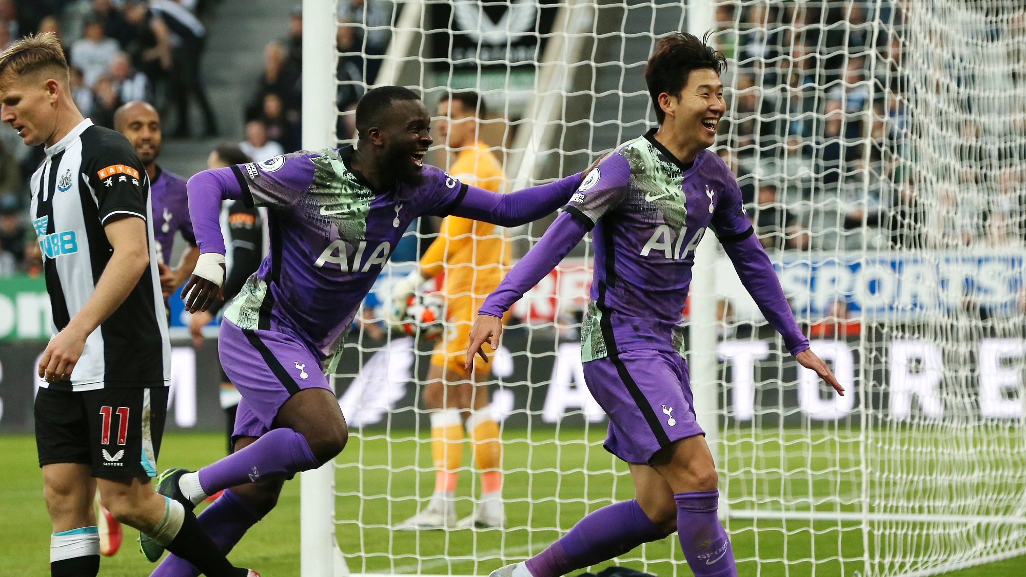 O sul-coreano Son marcou o terceiro golo do Tottenham