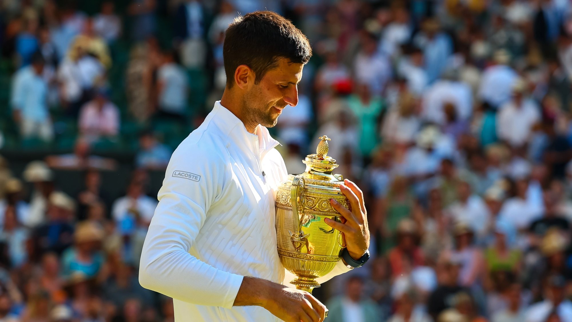Djokovic ganhou pela sétima vez o torneio de Wimbledon, apenas superado por Martina Navratilova (nove), Serena Williams e Roger Federer (oito)
