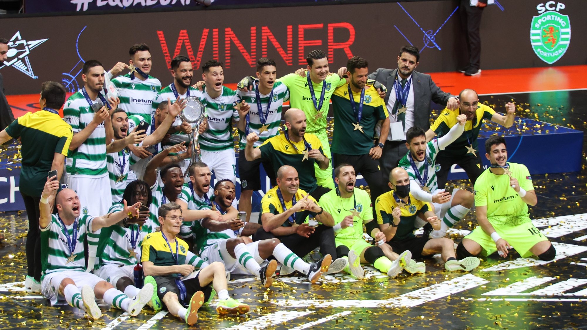 Futsal conseguiu conquistar a sua segunda Liga dos Campeões apenas em três anos depois da vitória por 4-3 frente ao Barcelona na Croácia