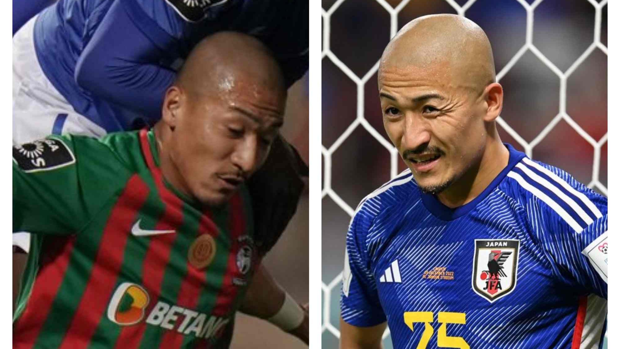 Golo Japon s Frente Cro cia Tem passado Portugu s Daizen Maeda 