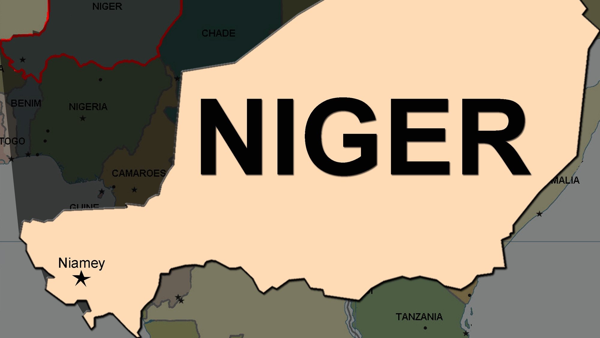 Mapa do Niger
RICARDO BERNARDO / LUSA