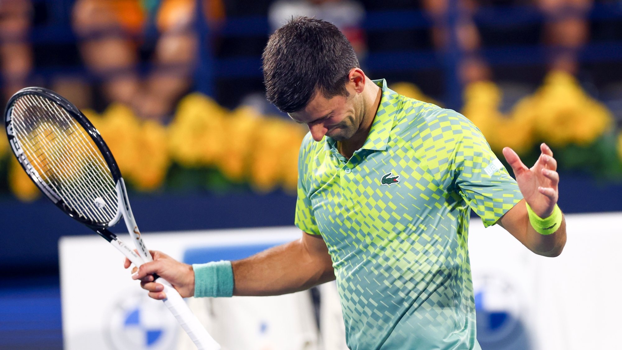 Novak Djokovic sofreu a primeira derrota do ano no Dubai, caindo nas meias-finais frente a Daniil Medvedev depois do triunfo no Open da Austrália