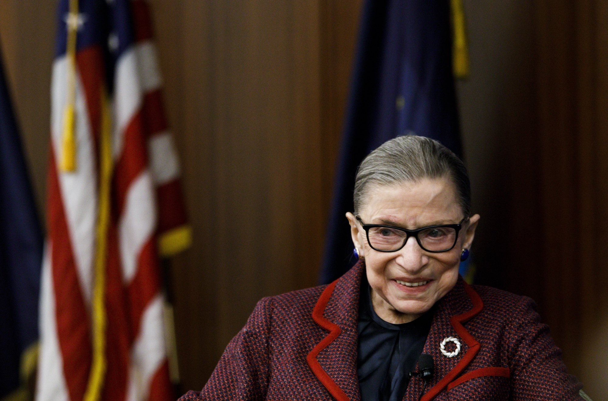 epa08679843 (FILE) - United States Supreme Court Justice Ruth Bader Ginsburg attends an event at New York Law School in New York, New York, USA, 06 February 2018. According to reports on 18 September 2020, United States Supreme Court Justice Ruth Bader Ginsburg has died at the age of 87. Justice Ginsburg, also known as RBG, took office on 10 August 1993 after an appointment by then US President Bill Clinton. She was the oldest of the nine serving supreme court judges at the time of her death.  EPA/JUSTIN LANE *** Local Caption *** 54091573