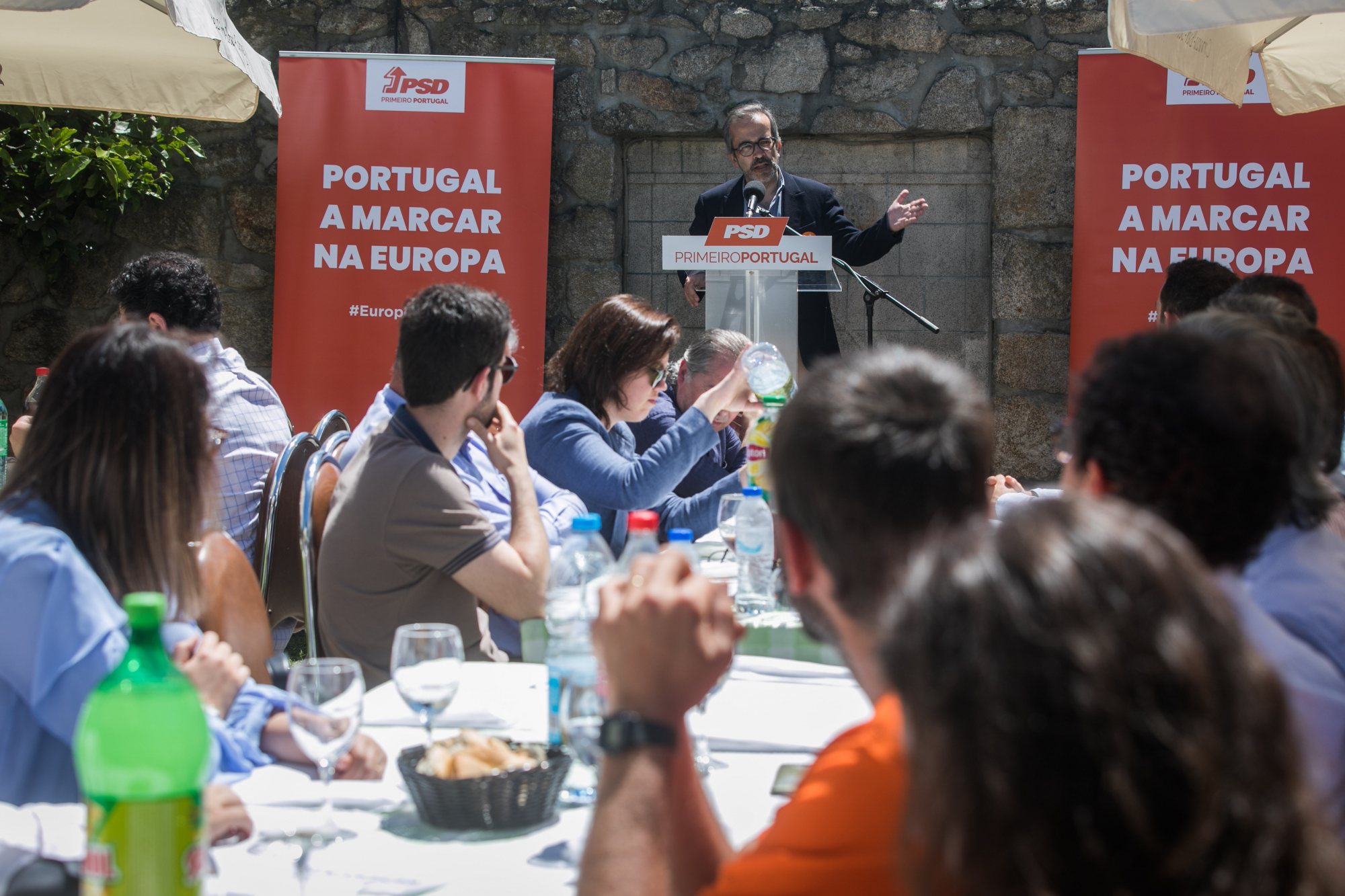 Campanha de Paulo Rangel, do PSD, para as eleições Europeias: Visita de barco à ria de Vila do Conde no dia 12 de maio de 2019. JOÃO PORFÍRIO/OBSERVADOR