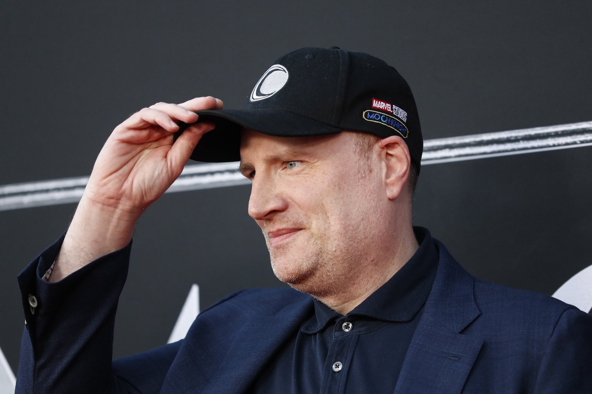 epa09843471 President of Marvel Studios Kevin Feige attends the premiere of Disney’s &#039;Moon Knight&#039; at the El Capitan Theatre in Los Angeles, California, USA, 22 March 2022. &#039;Moon Knight&#039; will be available for streaming on Disney Plus on 30 March 2022.  EPA/CAROLINE BREHMAN