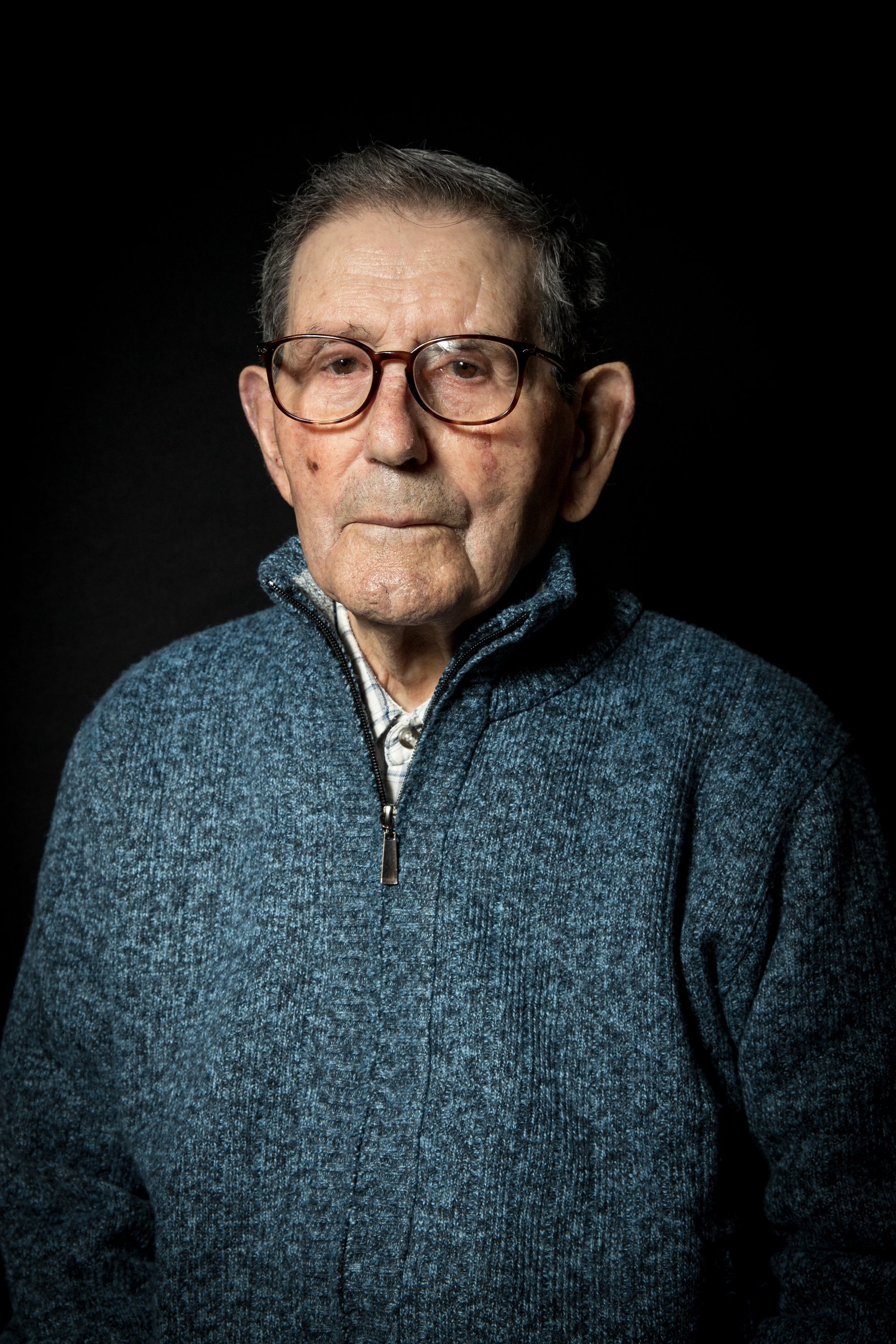 Reportagem com idosos de mais de 100 anos, que sobreviveram à Covid-19. 26 de Fevereiro de 2022, Porto TOMÁS SILVA/OBSERVADOR