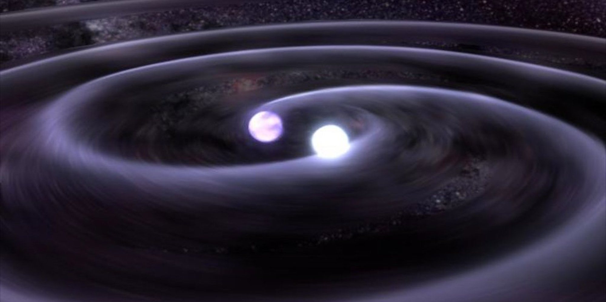 As ondas gravitacionais detetadas foram provocadas pela colisão de buracos com uma massa milhões de vezes maior do que a do Sol