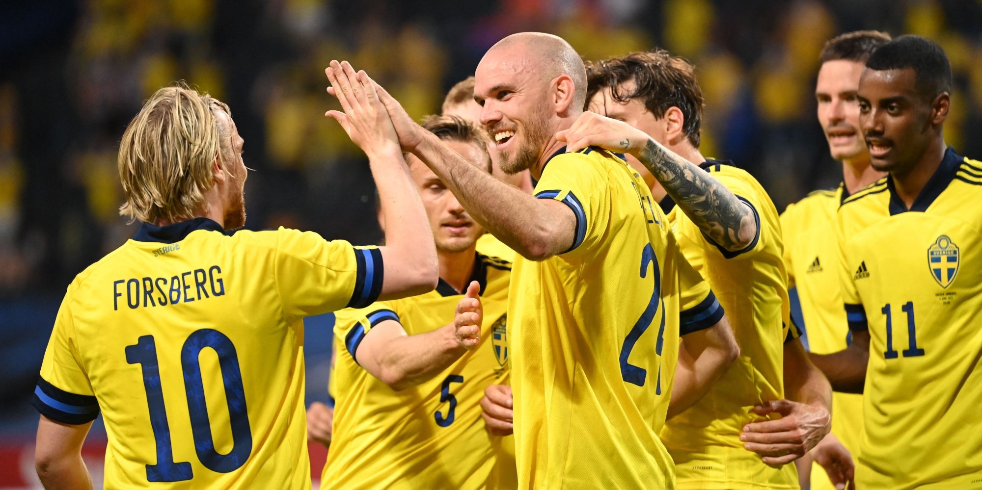 Suécia acabou a qualificação no segundo lugar de um grupo onde estavam também Espanha, Noruega, Roménia, Ilhas Faroé e Malta