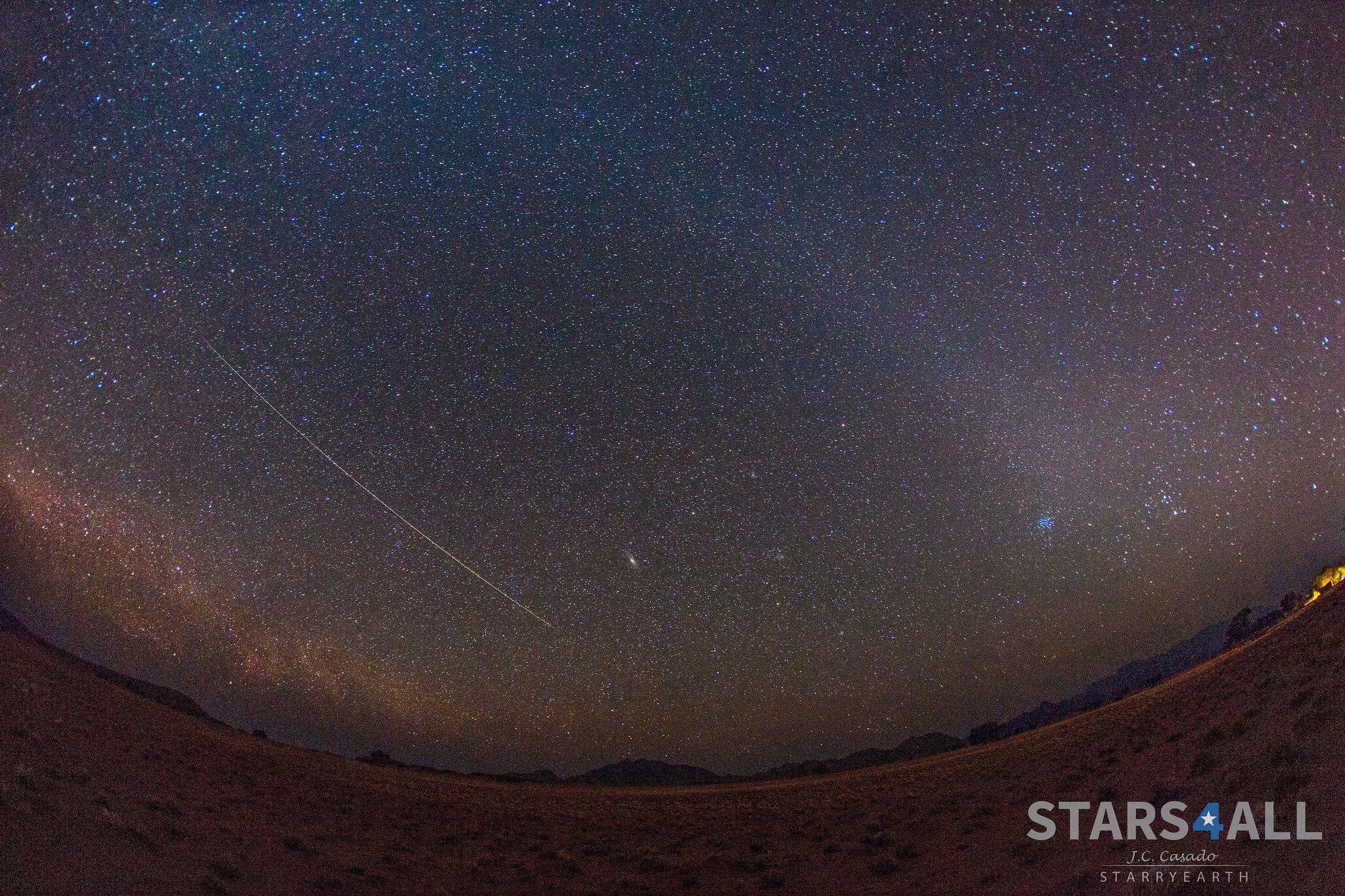 Perseid on night August 11th 2016 from Sesriem (Namibia). It&#039;s also visible the zodiacal light.