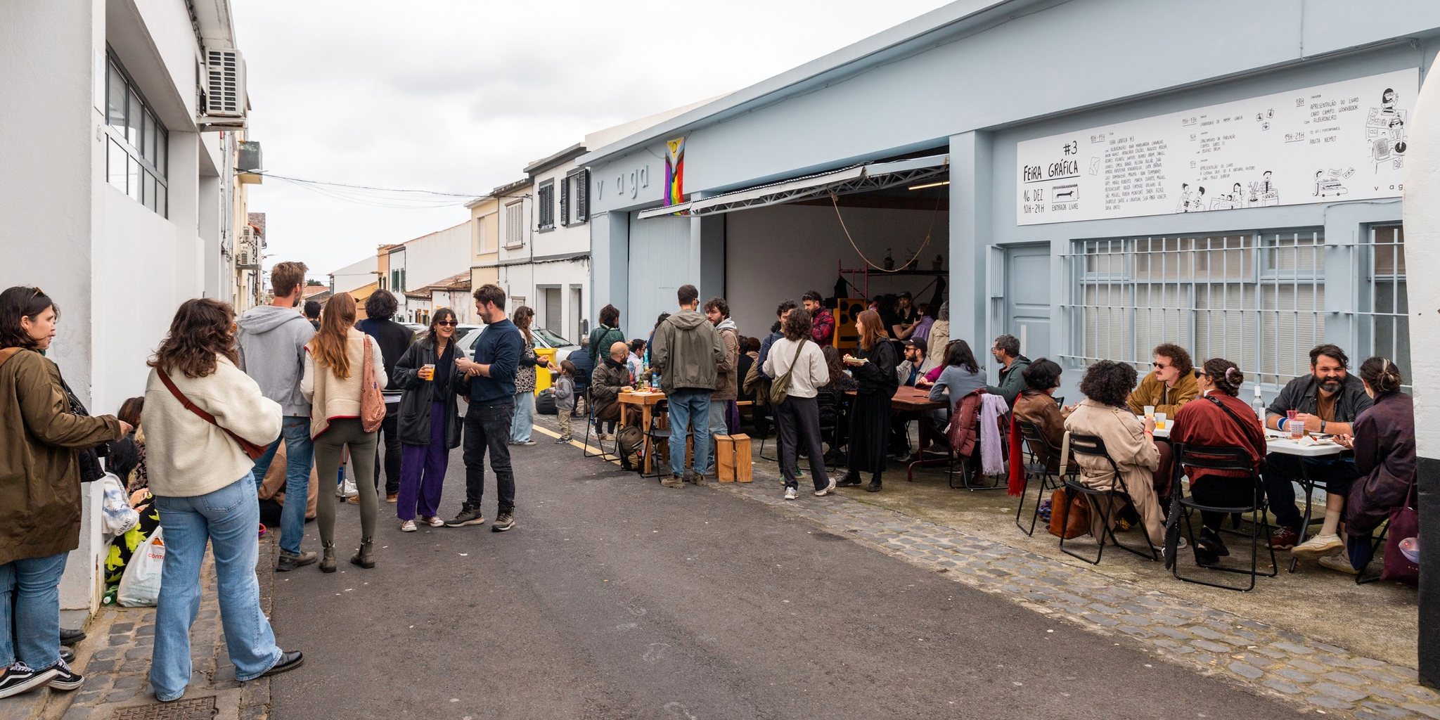 A abertura do espaço vaga, em 2020, tem agitado a movida no Bairro das Laranjeiras, em Ponta Delgada