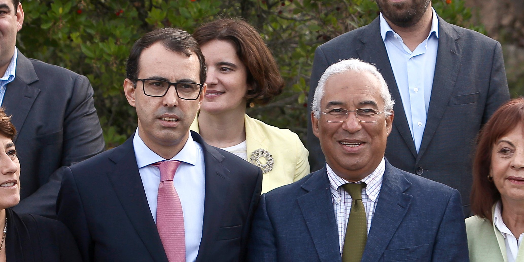 Luís Antunes (à esquerda) é presidente de Câmara Municipal da Lousã desde novembro de 2011. Aqui ao lado de António Costa num Conselho de Ministros Extraordinário de 2016 sobre a floresta