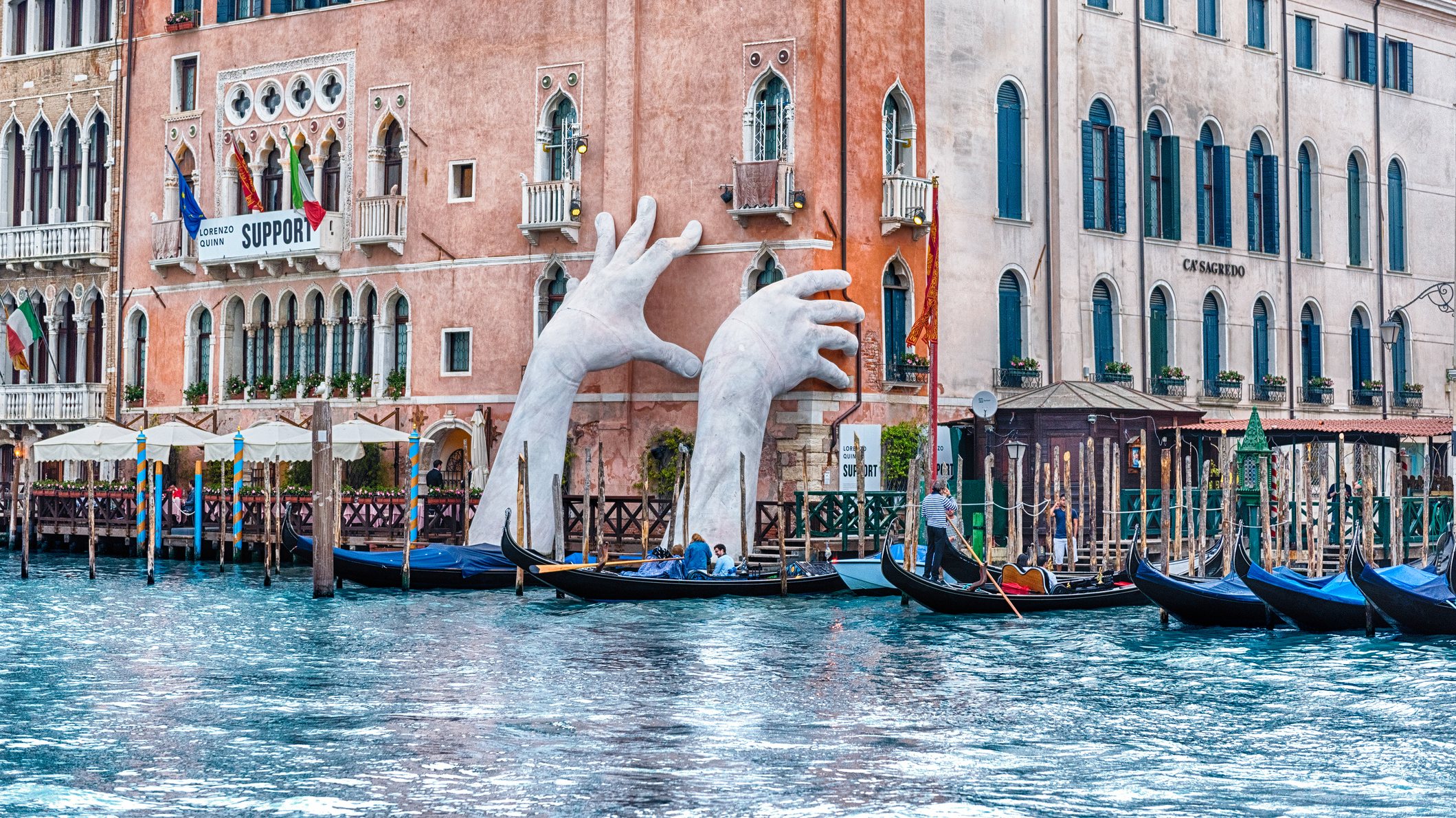 Monumento na cidade italiana de Veneza