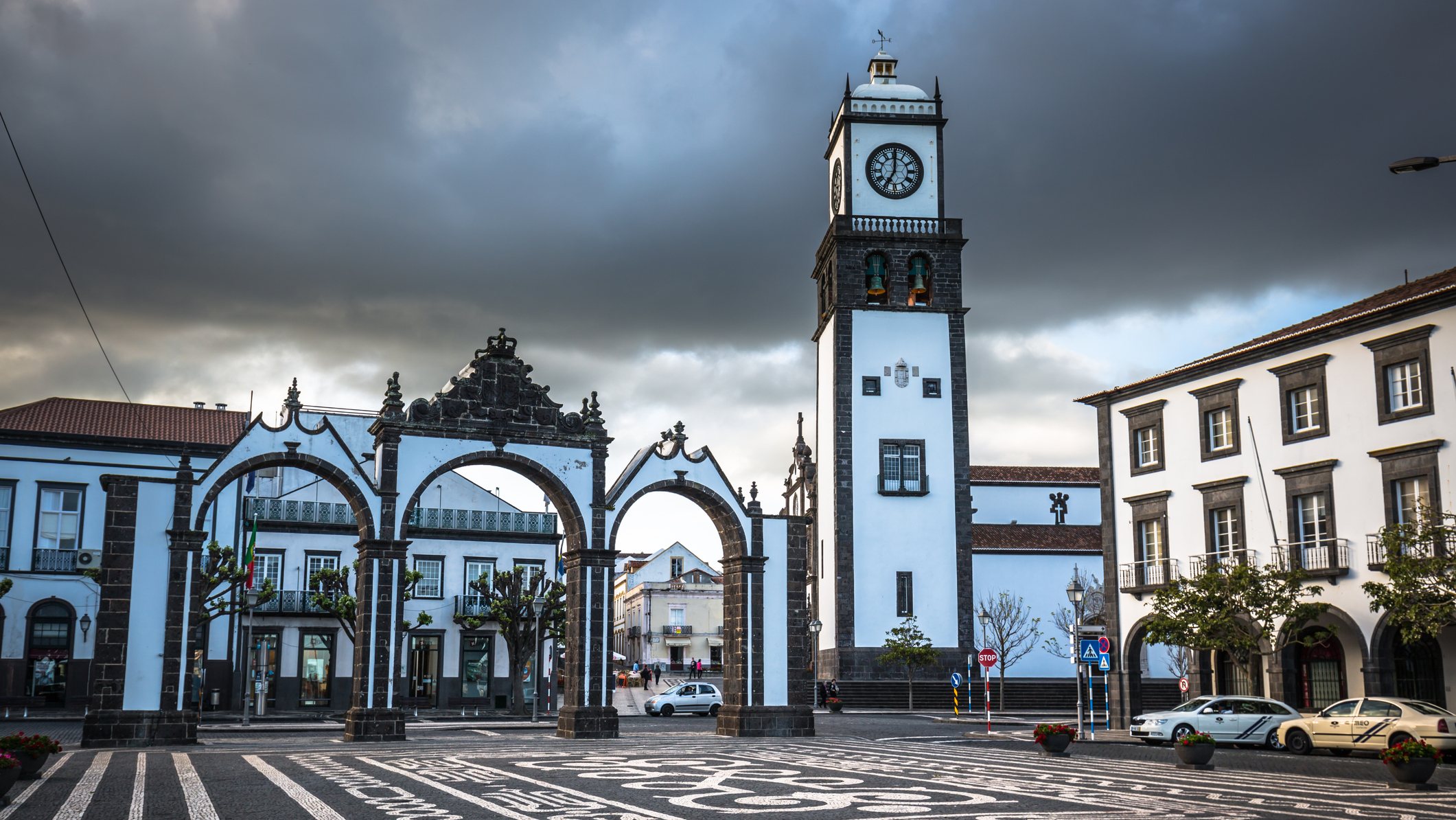 Ponta Delgada, Azores, Portugal - April 20, 2015