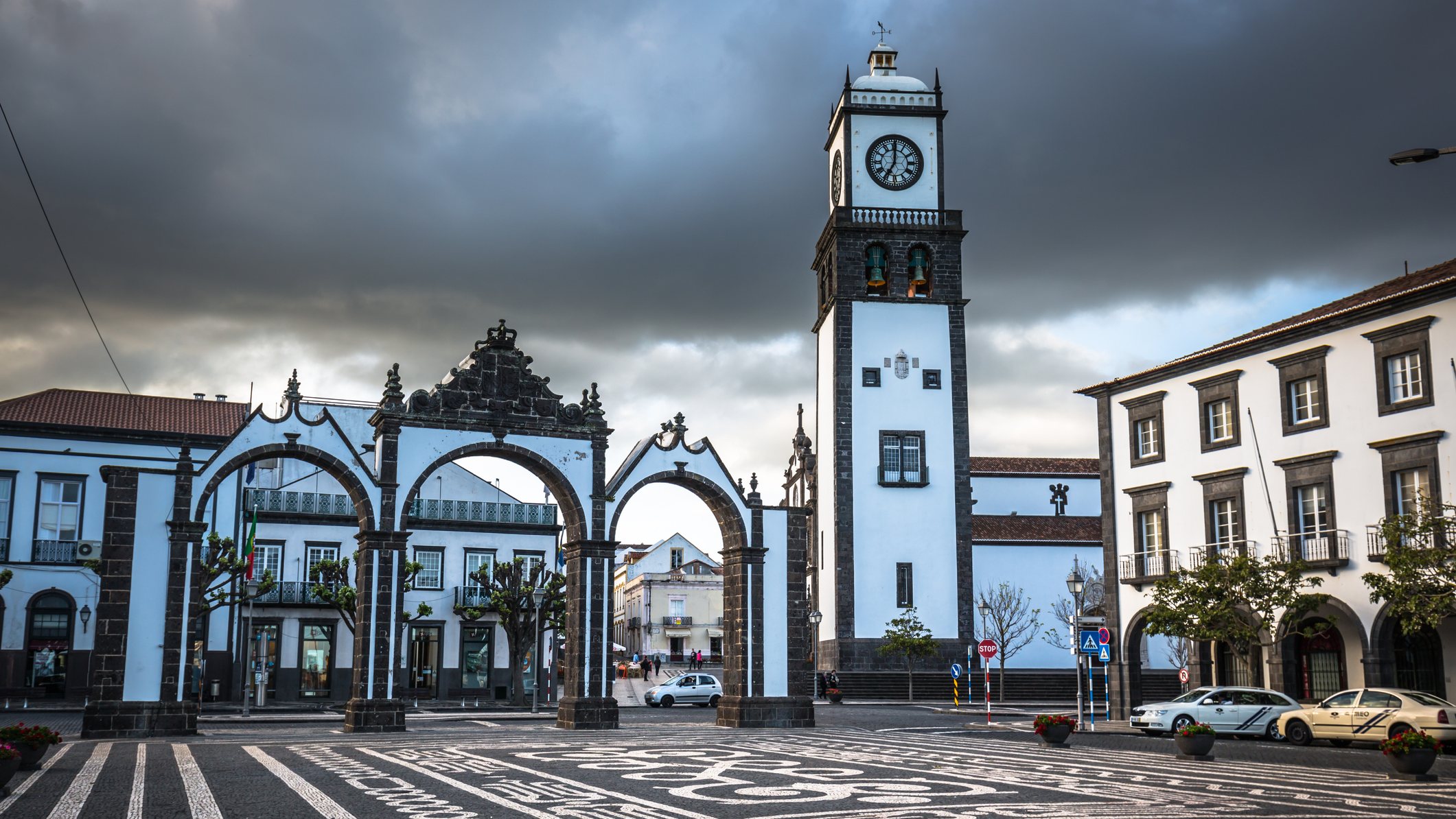 Ponta Delgada, Azores, Portugal - April 20, 2015