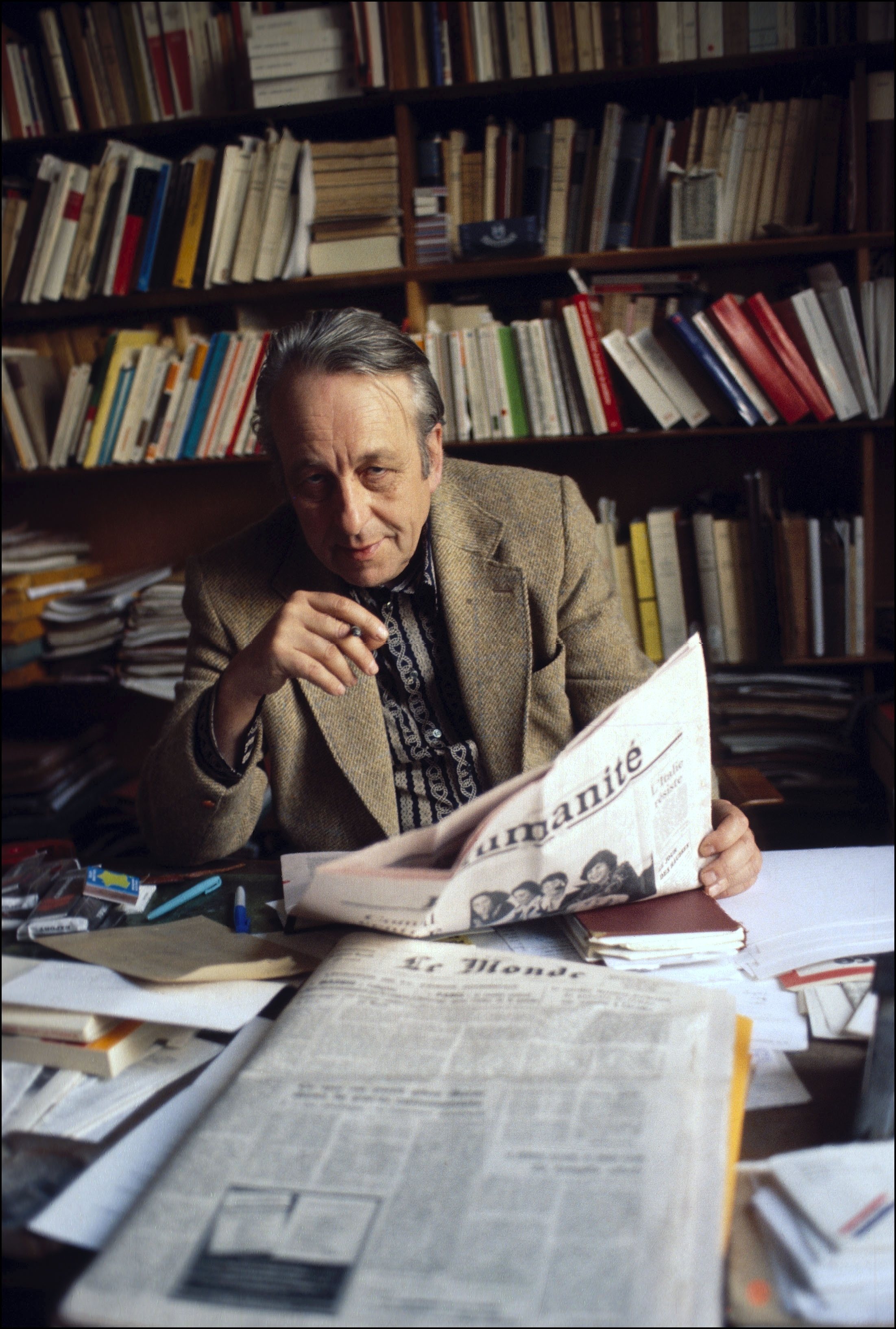 Louis Althusser In France On April 26, 1978.