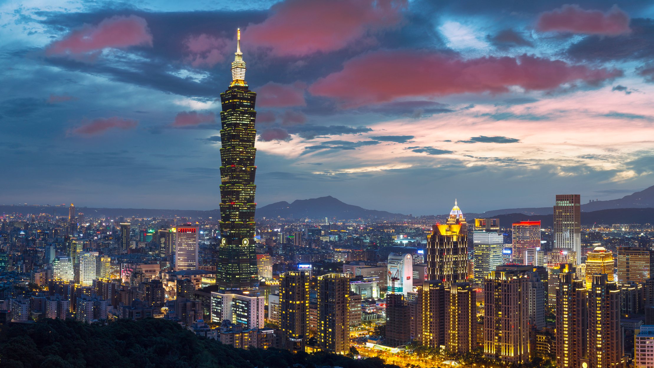 Taipei, a capital de Taiwan
