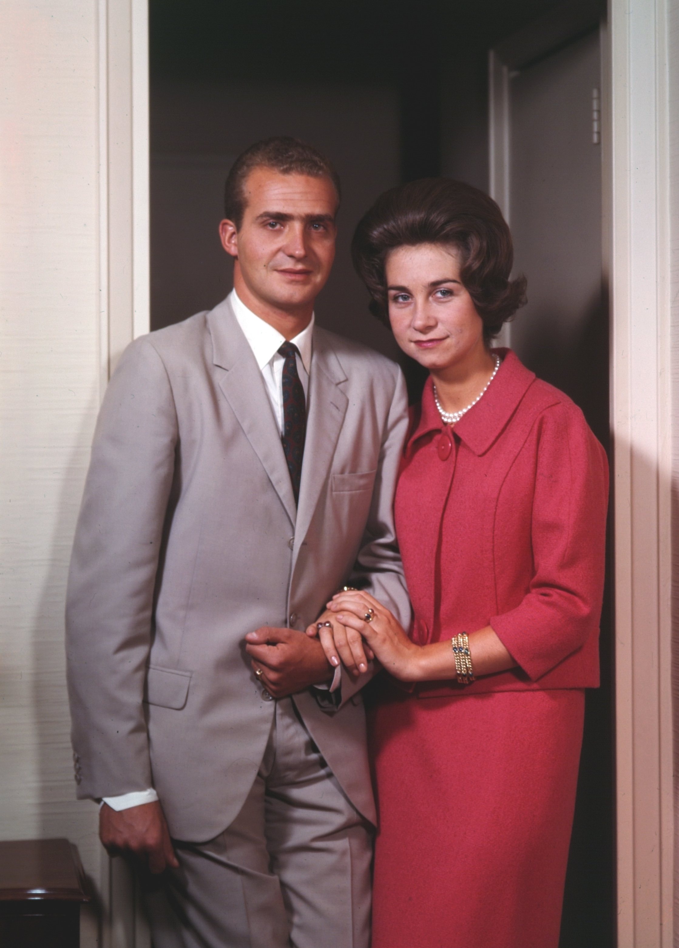 Retrato de Juan Carlos de Espanha e a sua mulher, Sofia da Grécia (1962)