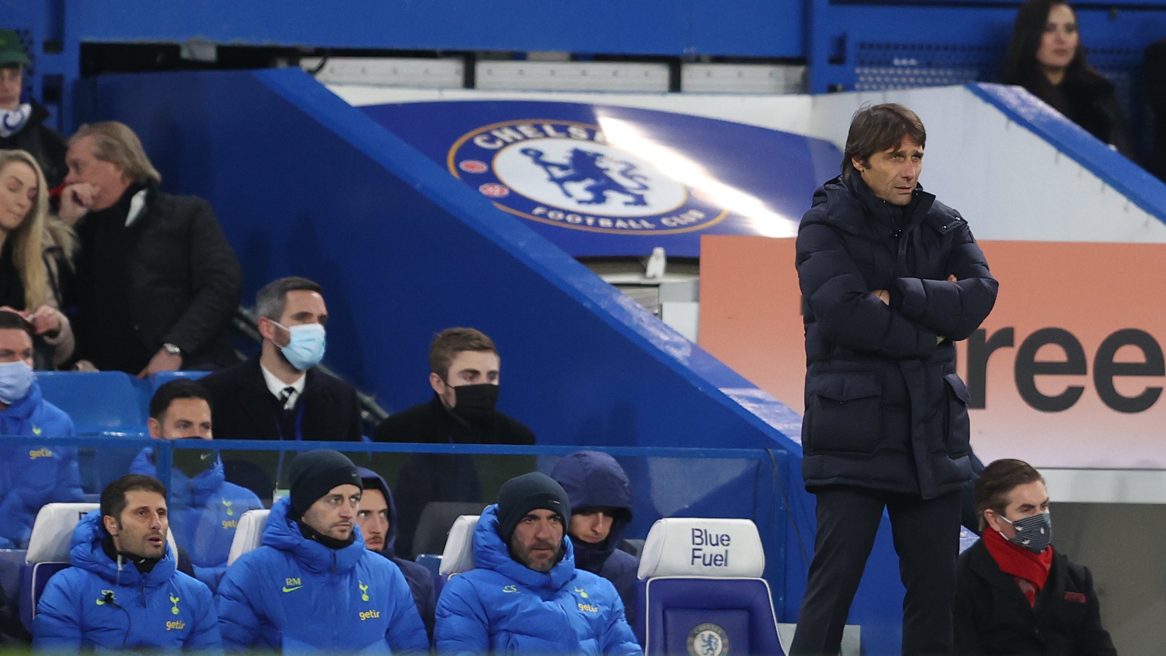 Antonio Conte não teve o regresso esperado a Stamford Bridge e assumiu no final que o Chelsea foi superior