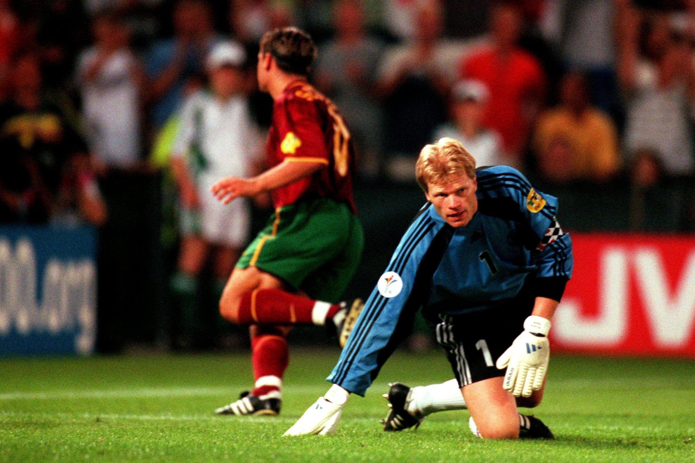 Soccer - Euro 2000 - Group A - Portugal v Germany