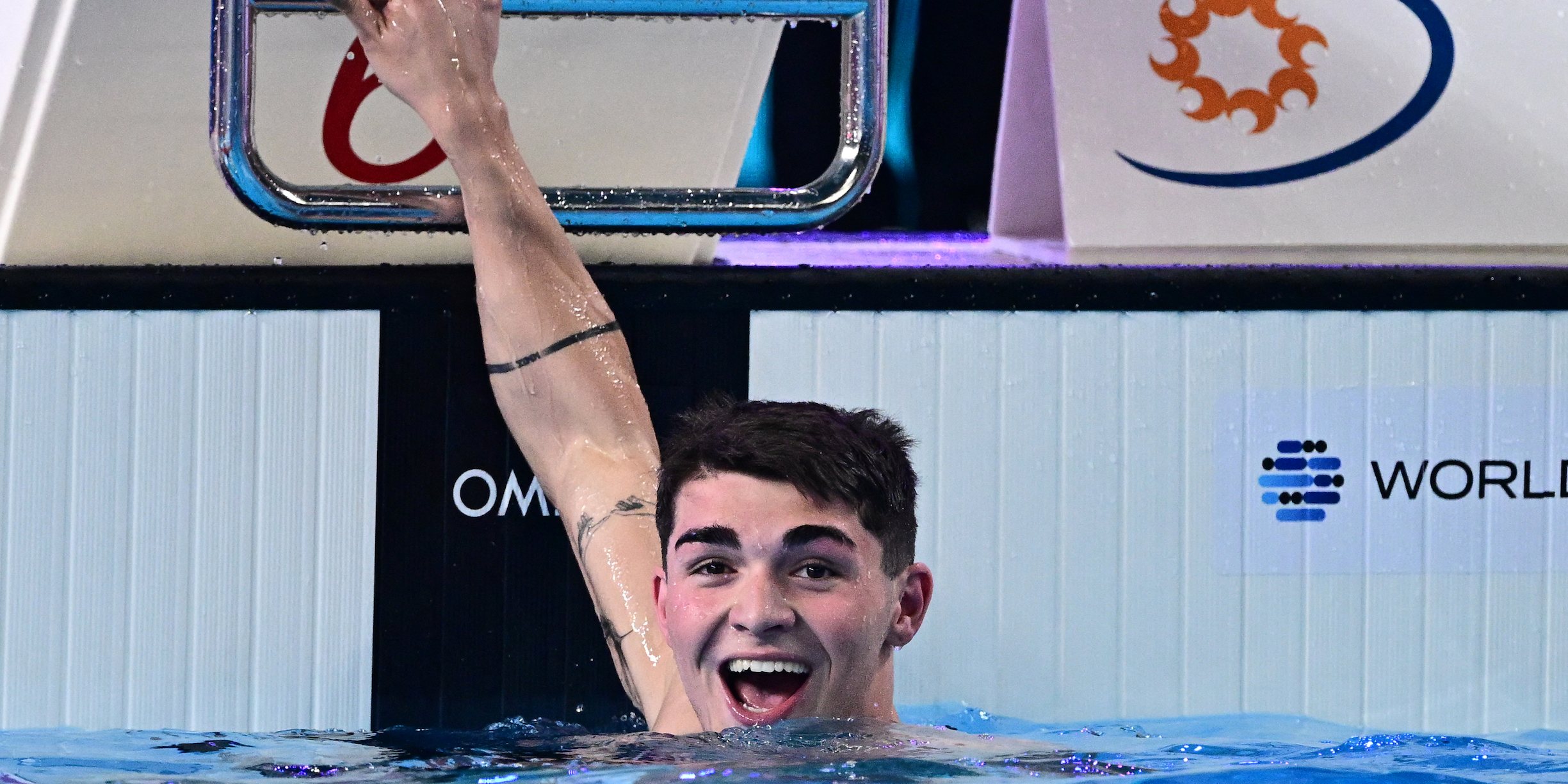 O nadador de 19 anos é uma das grandes esperanças portuguesas para os Jogos Olímpicos de Paris