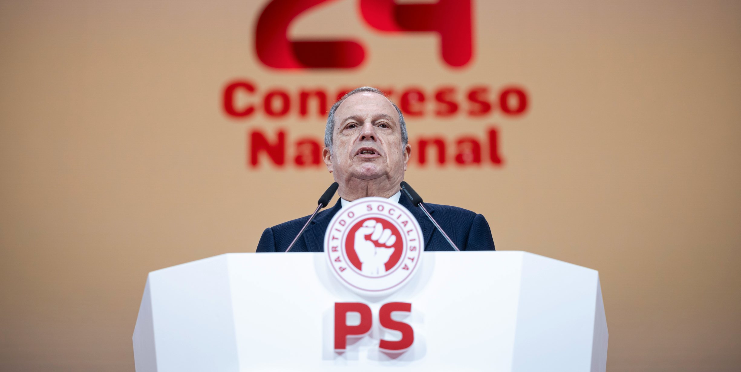 Carlos César discursou este sábado de manhã, no segundo dia de congresso do PS