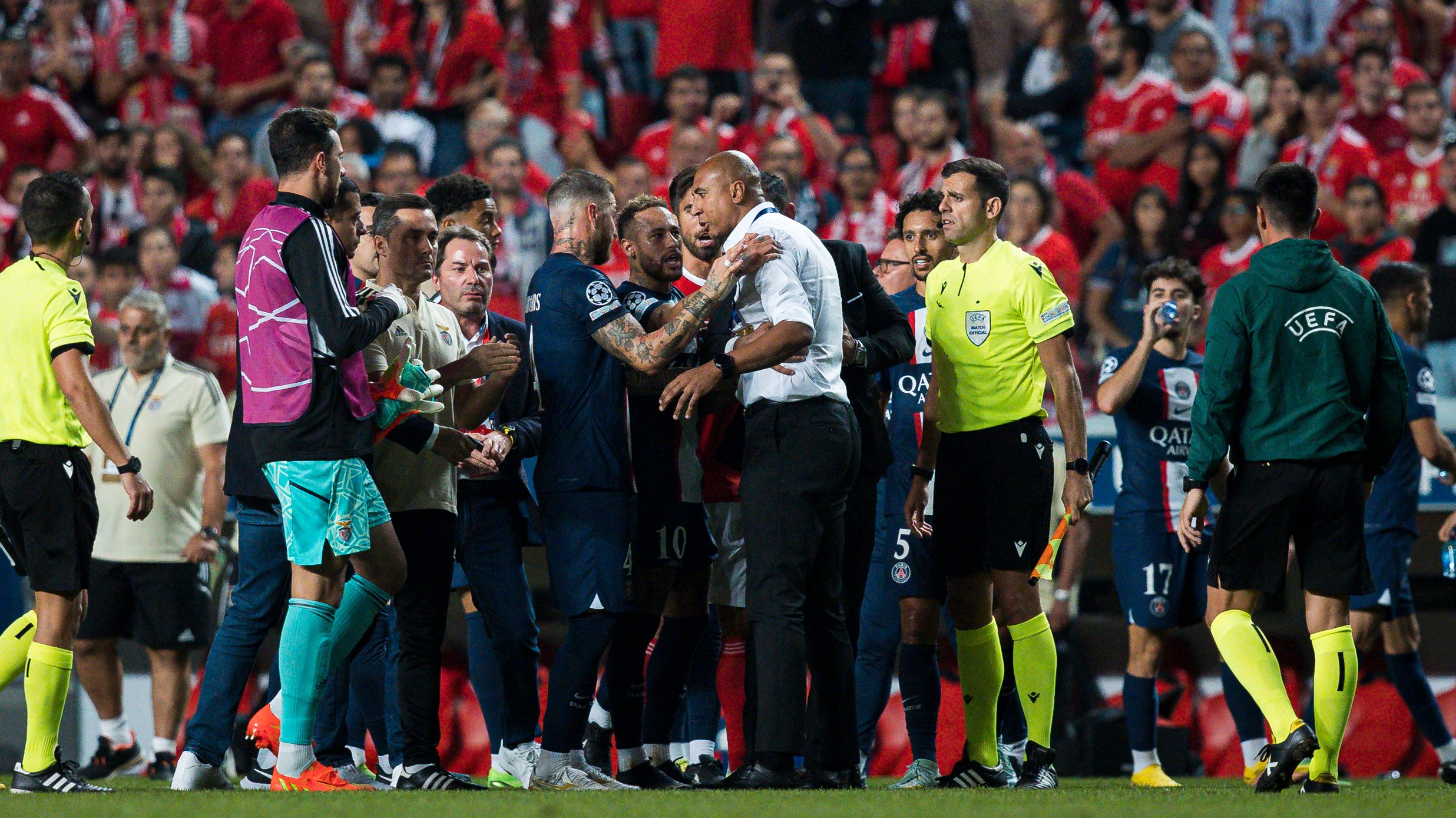 Benfica empatou na quarta-feira 1-1 na receção ao Paris Saint-Germain para a Liga dos Campeões