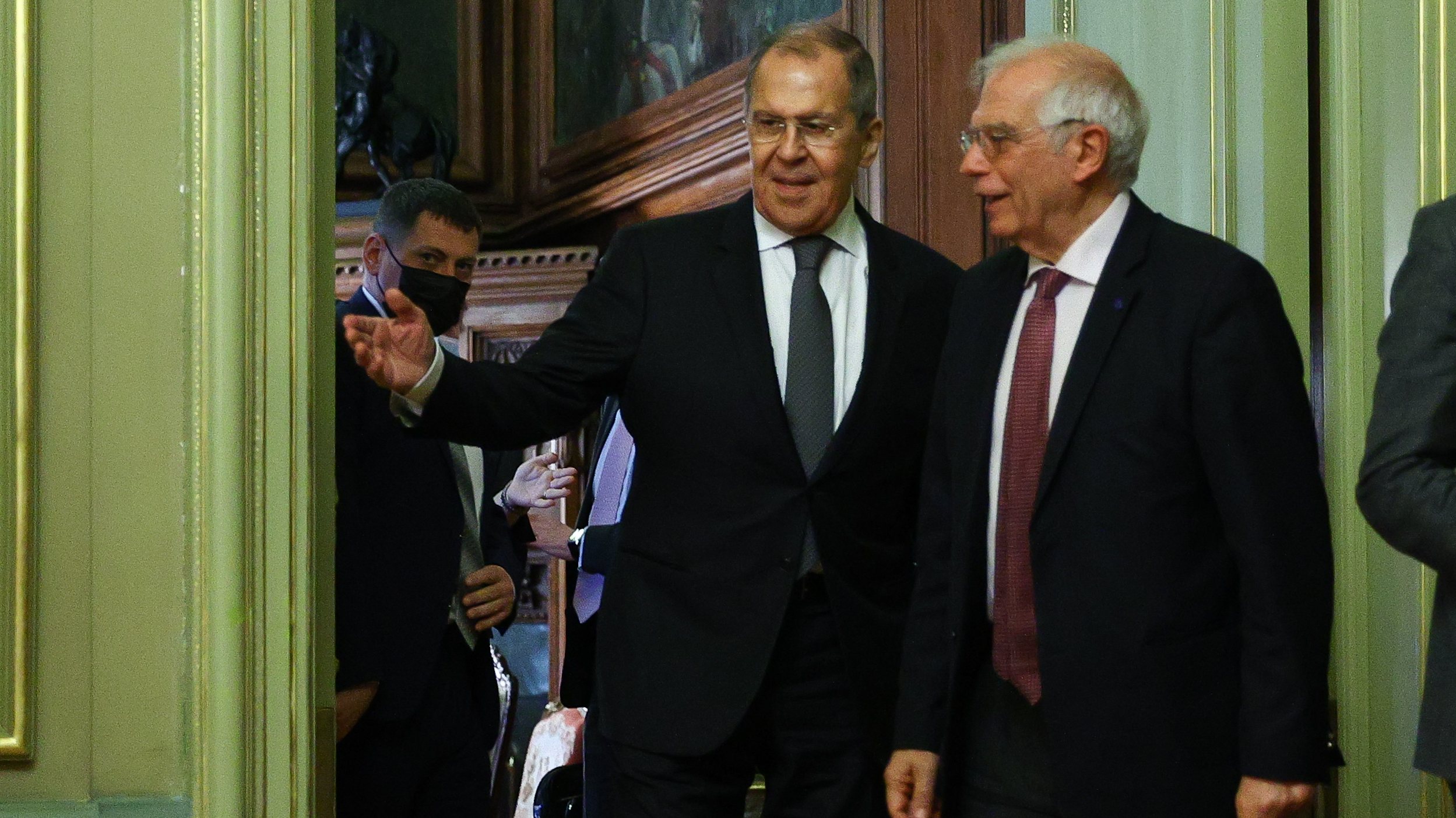 Sergey Lavrov - Josep Borrell press conference in Moscow